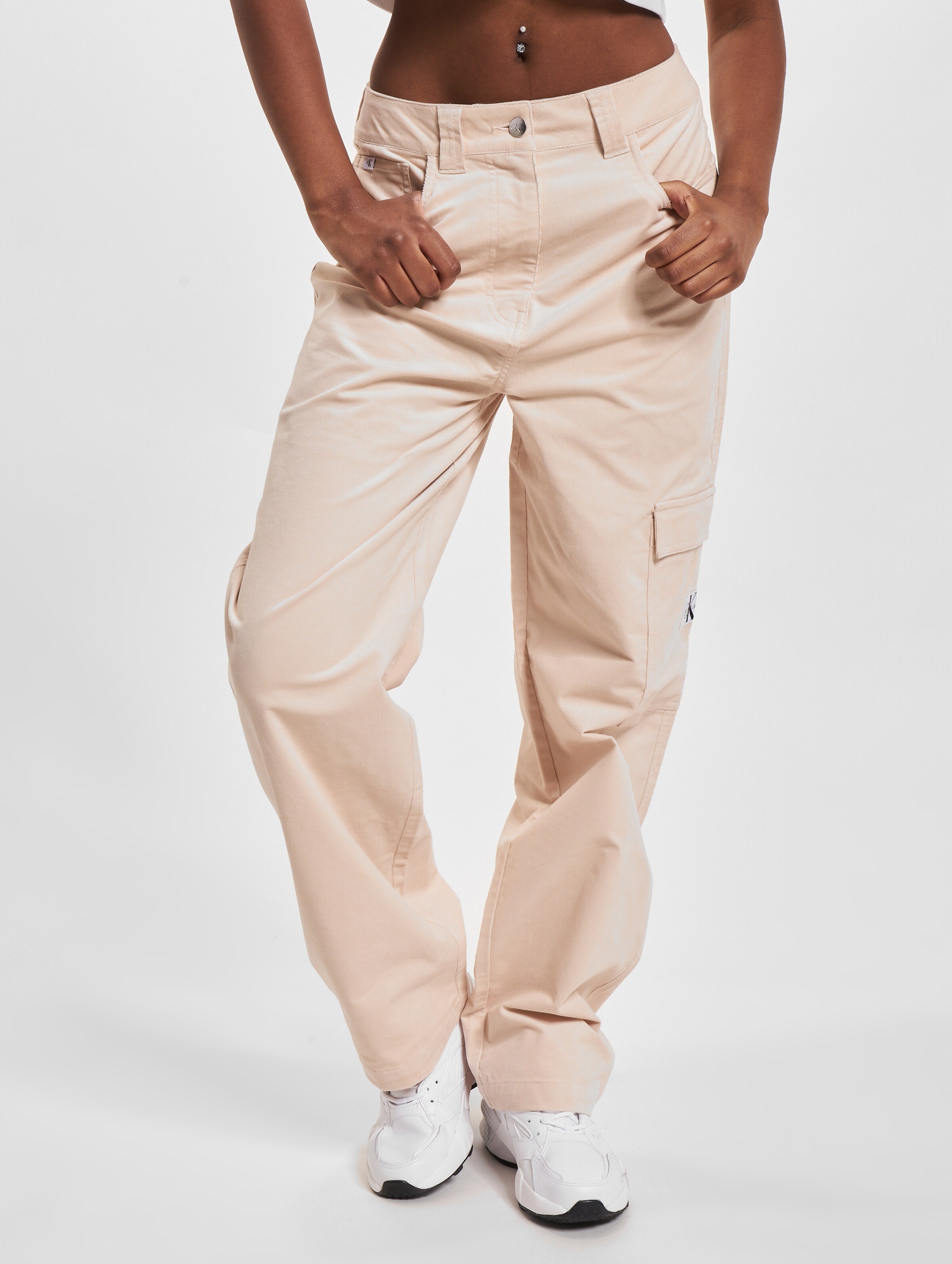 Calvin Klein High Rise Corduroy Stoffhosen