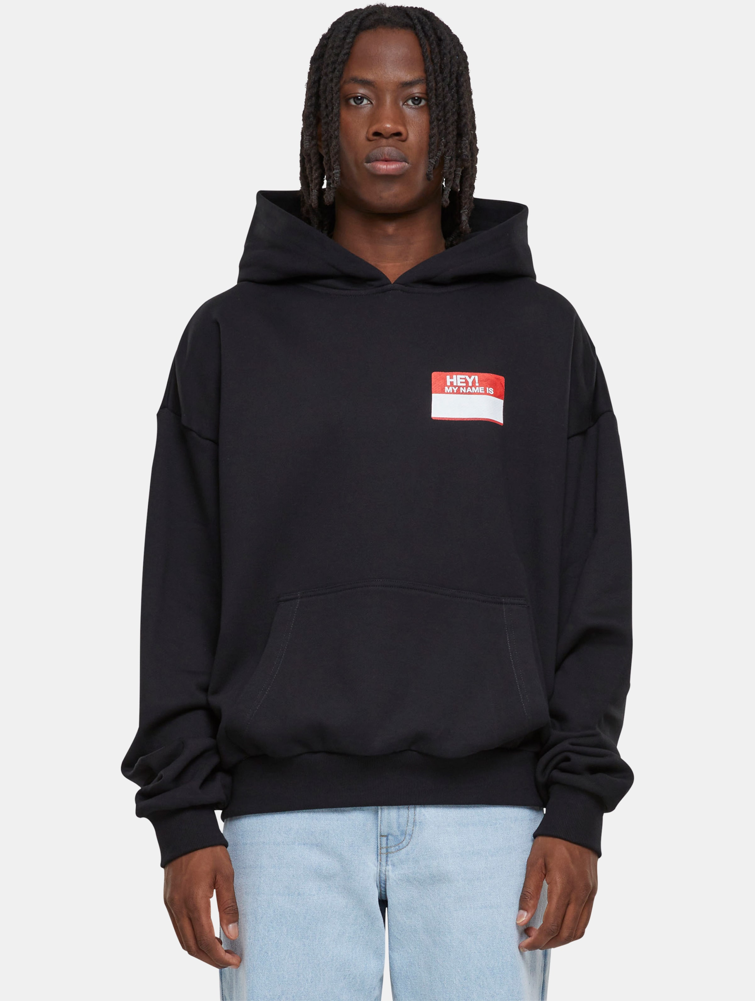 Mister Tee Upscale Hey! My Name Is Oversize Hoodie