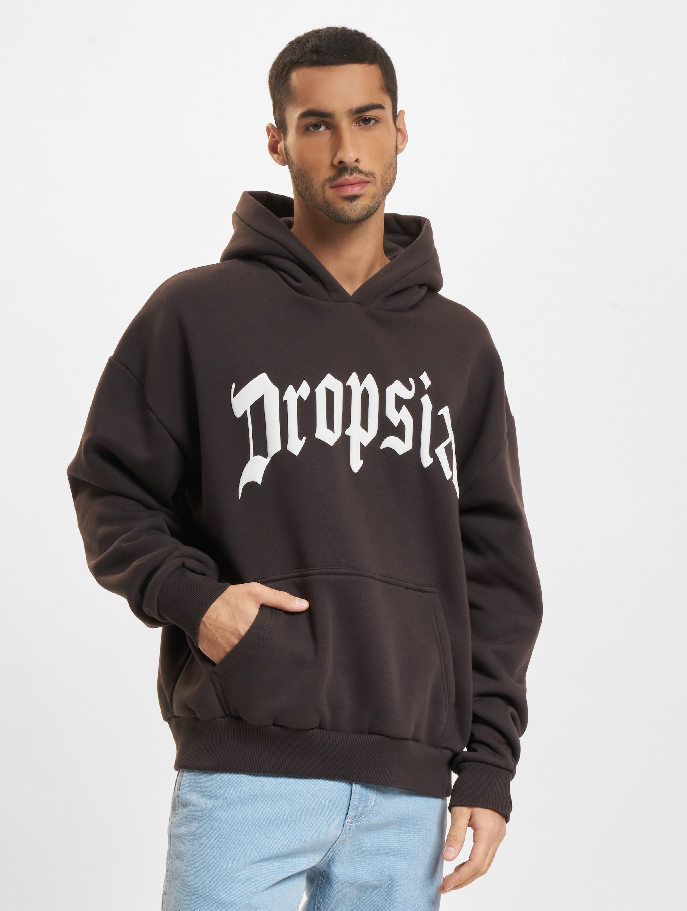 Dropsize Heavy Oversize Puffer Print Hoodie