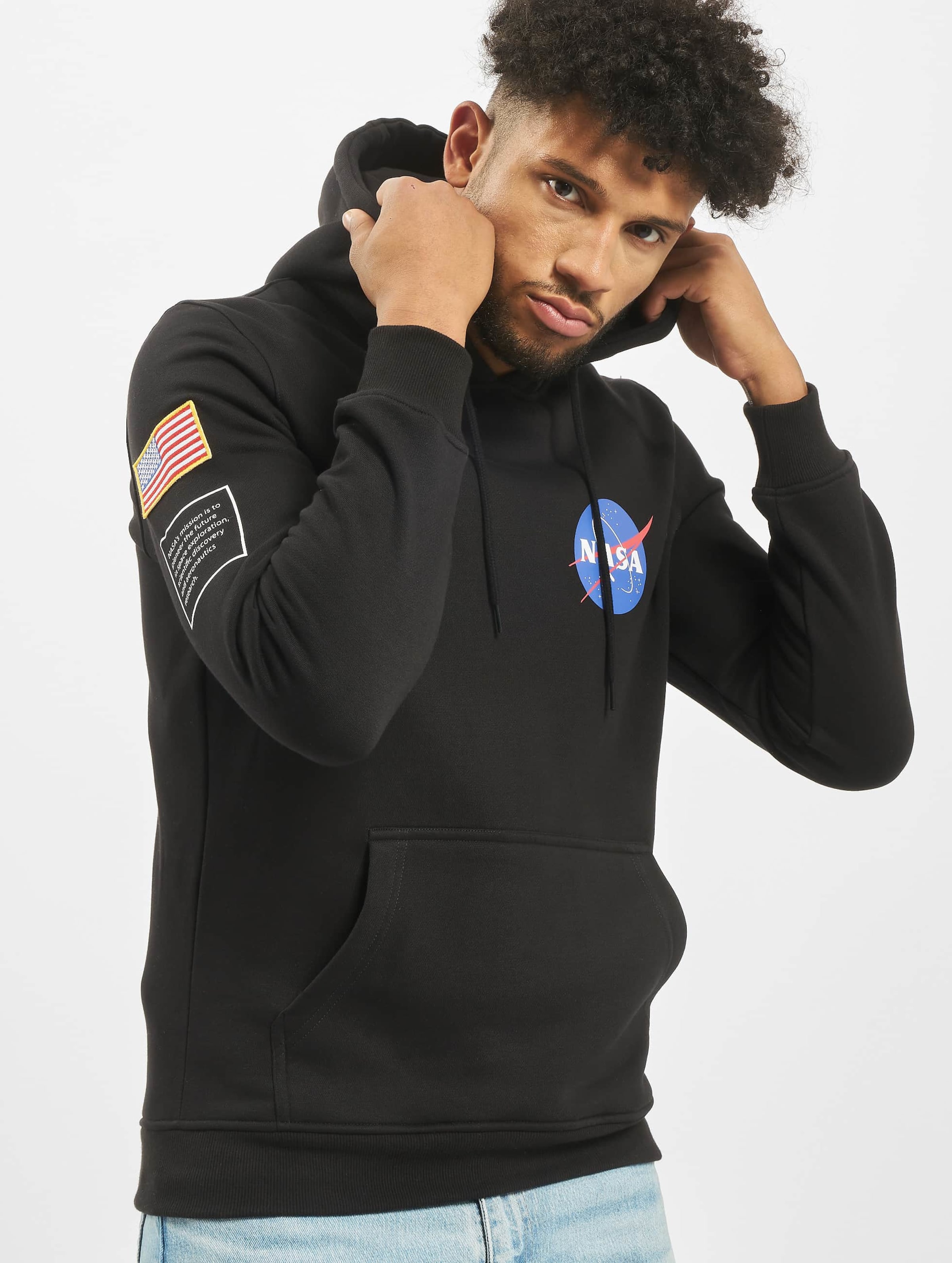 Mister Tee NASA Insignia Flag Hoody