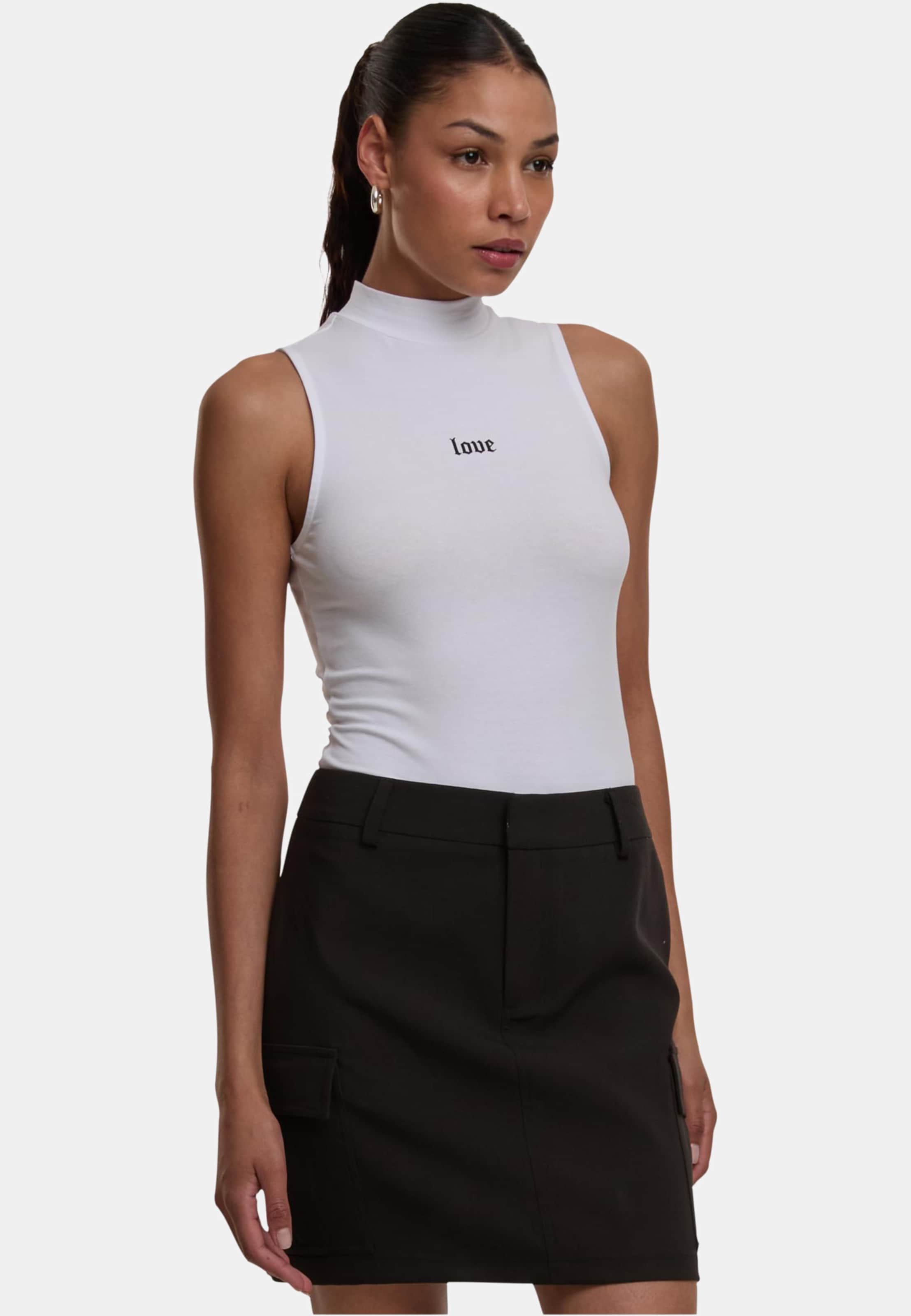 Miss Tee Love Ladies Sleeveless Turtleneck Body