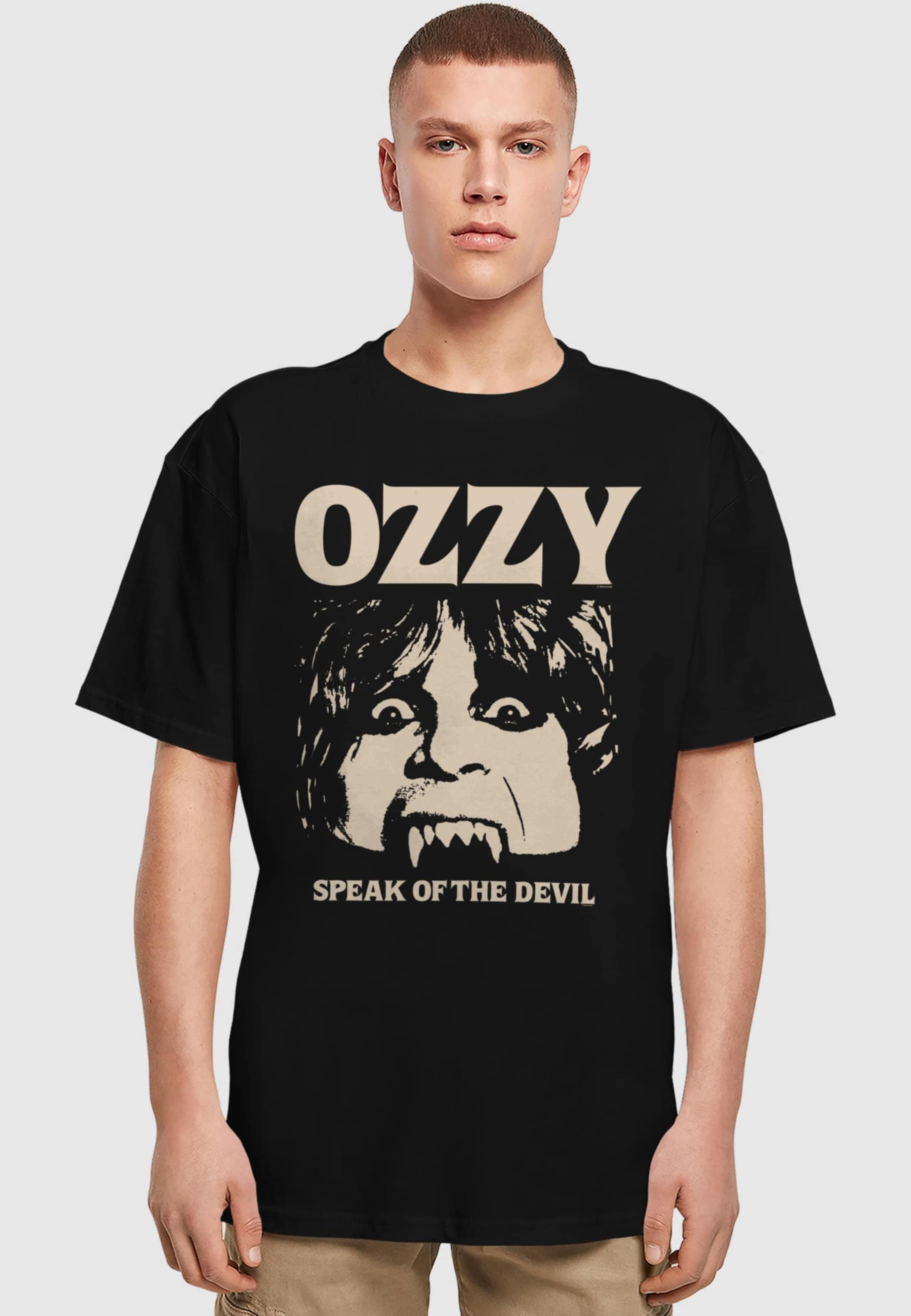 Merchcode Ozzy Osbourne - Speak Of The Devil Heavy Oversize Tee