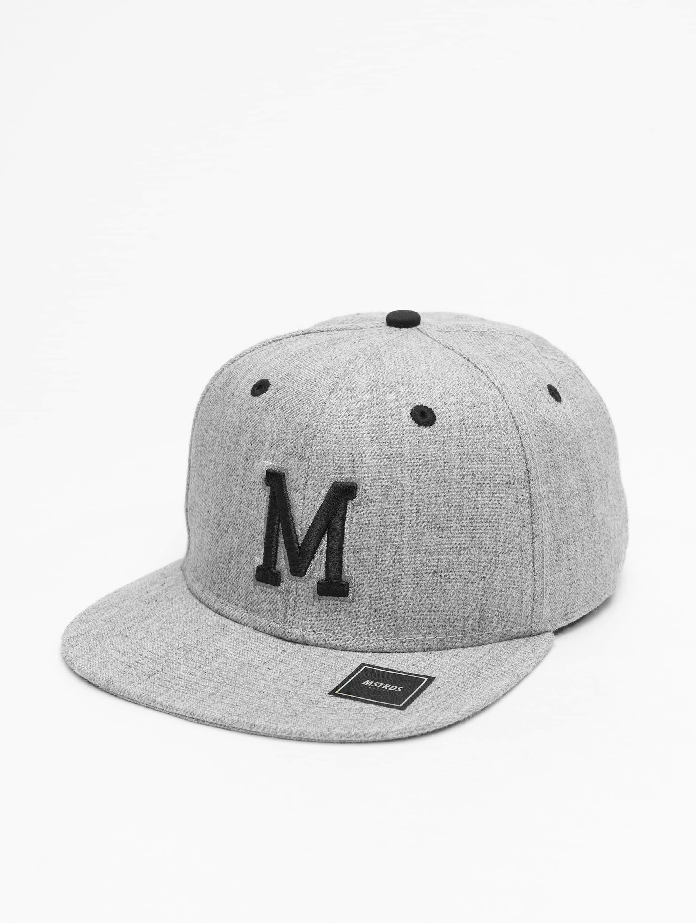 MSTRDS M Letter Snapback Cap