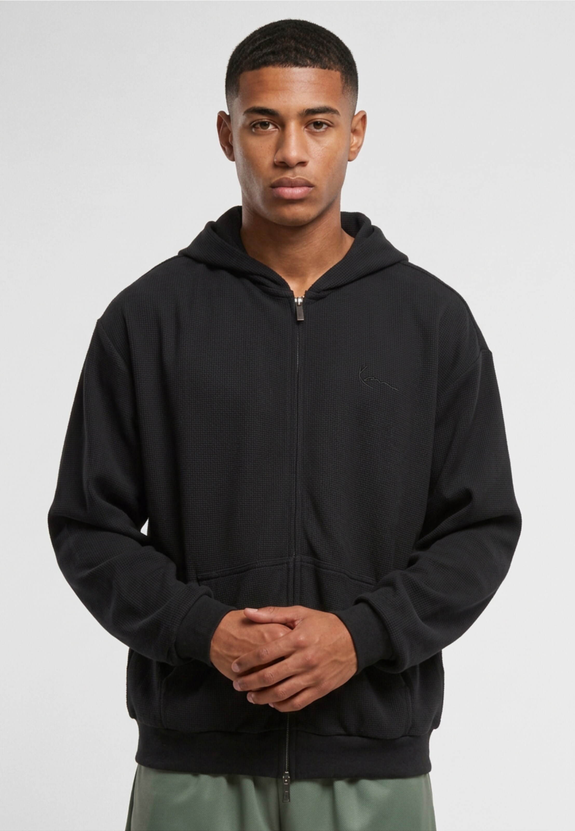 Karl Kani Signature Oversized Zip Hoodie
