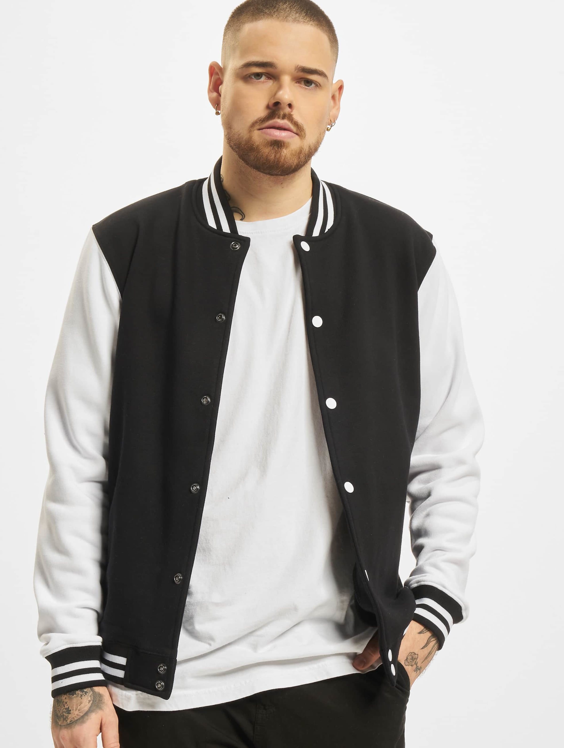 Urban Classics 2-tone College Sweatjacket