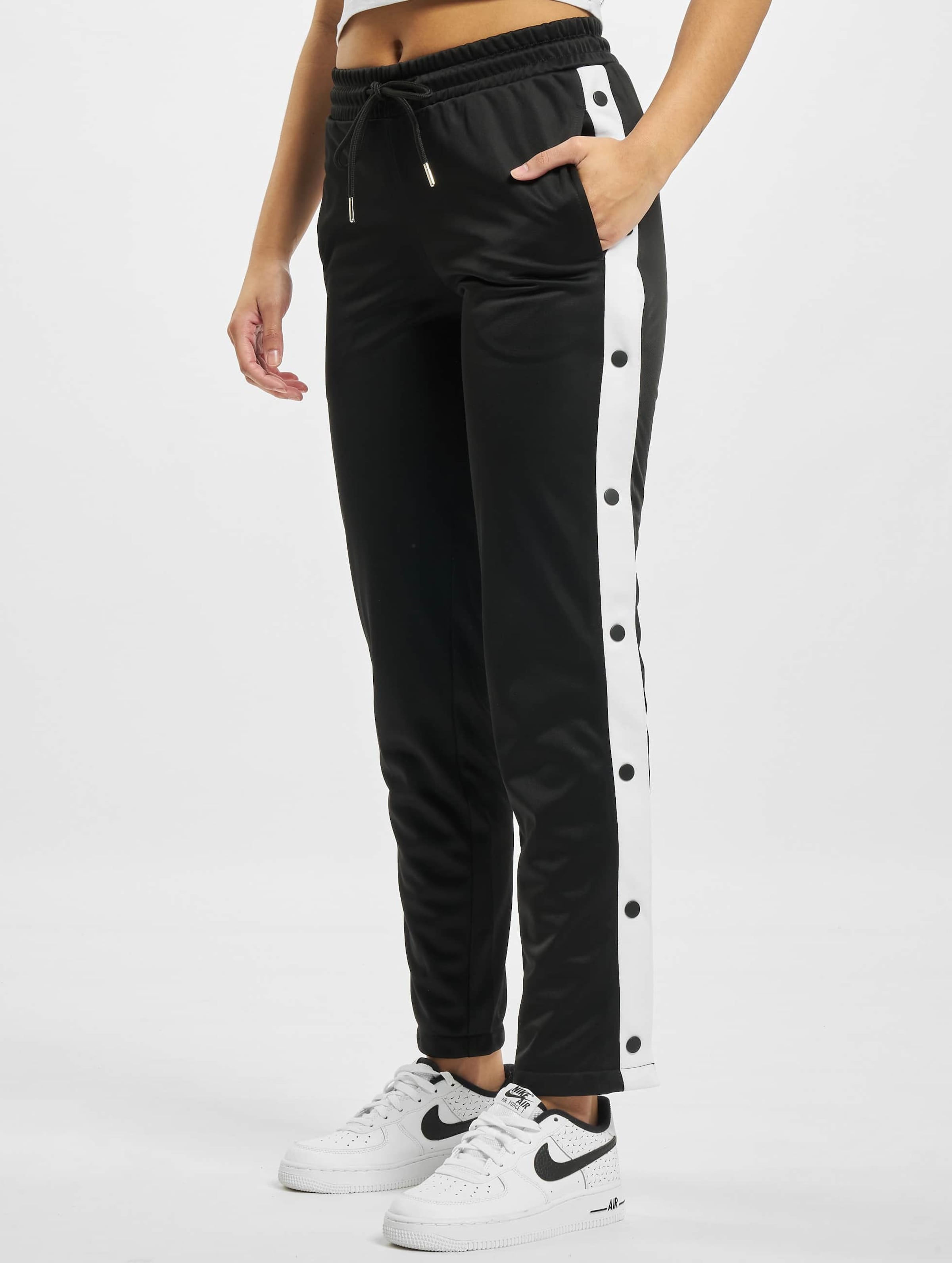 Urban Classics Ladies Button Up Track Pants