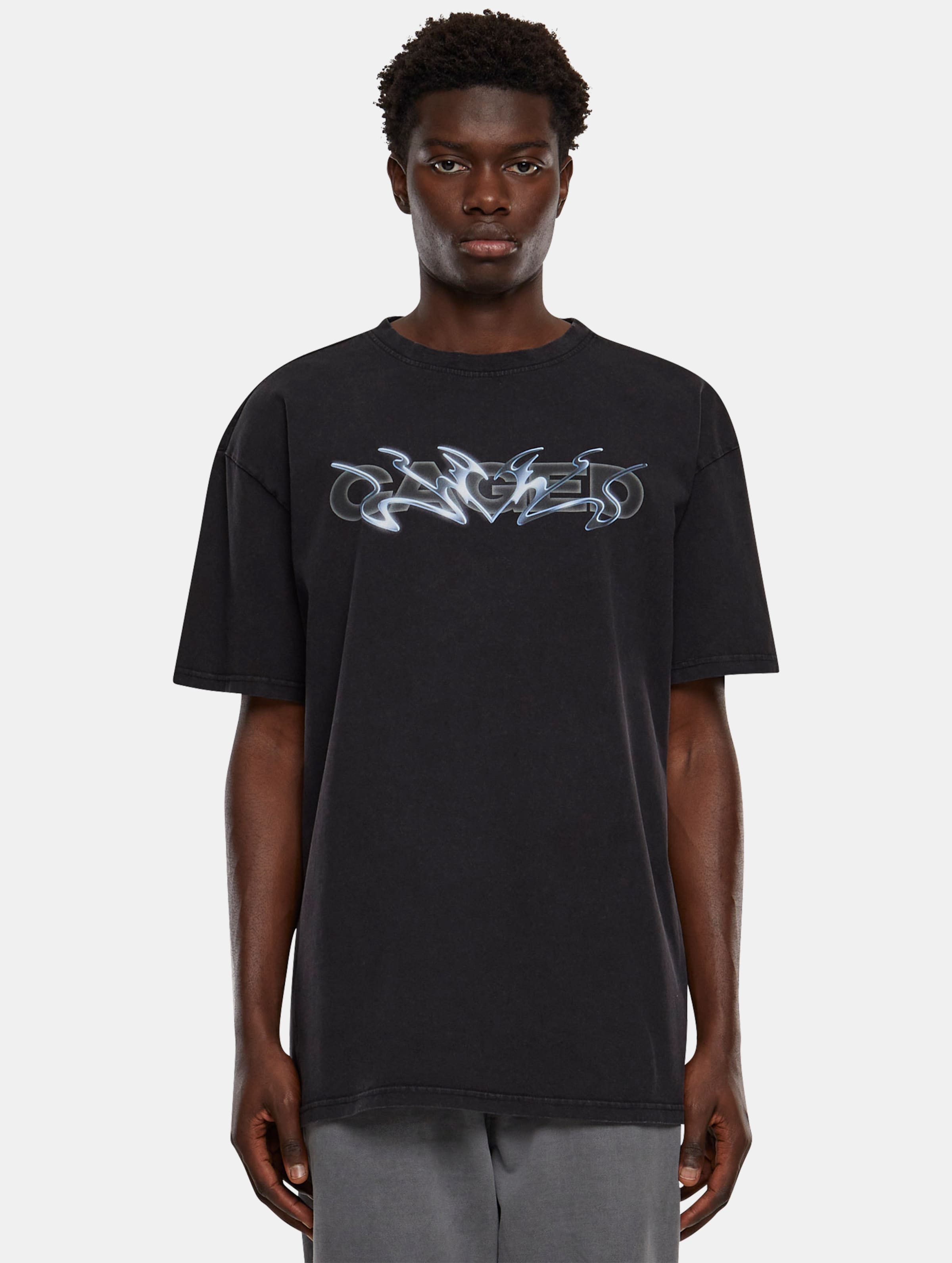 Mister Tee Upscale Cagedchrome Acid Heavy Oversize