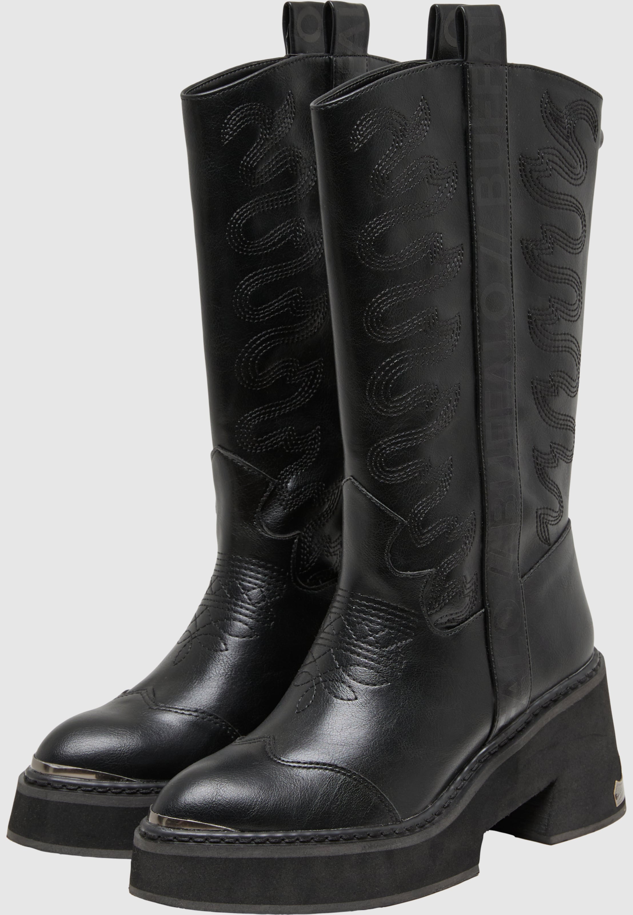 Buffalo BULL BOOT MID - VEGAN NAPPA