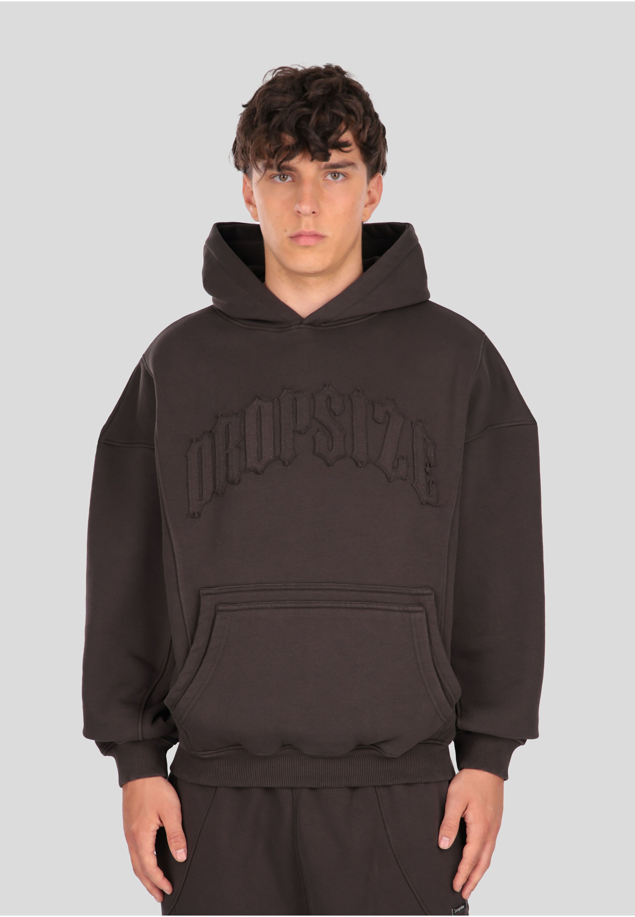 Dropsize RAW EDGES SEAM HOODIE