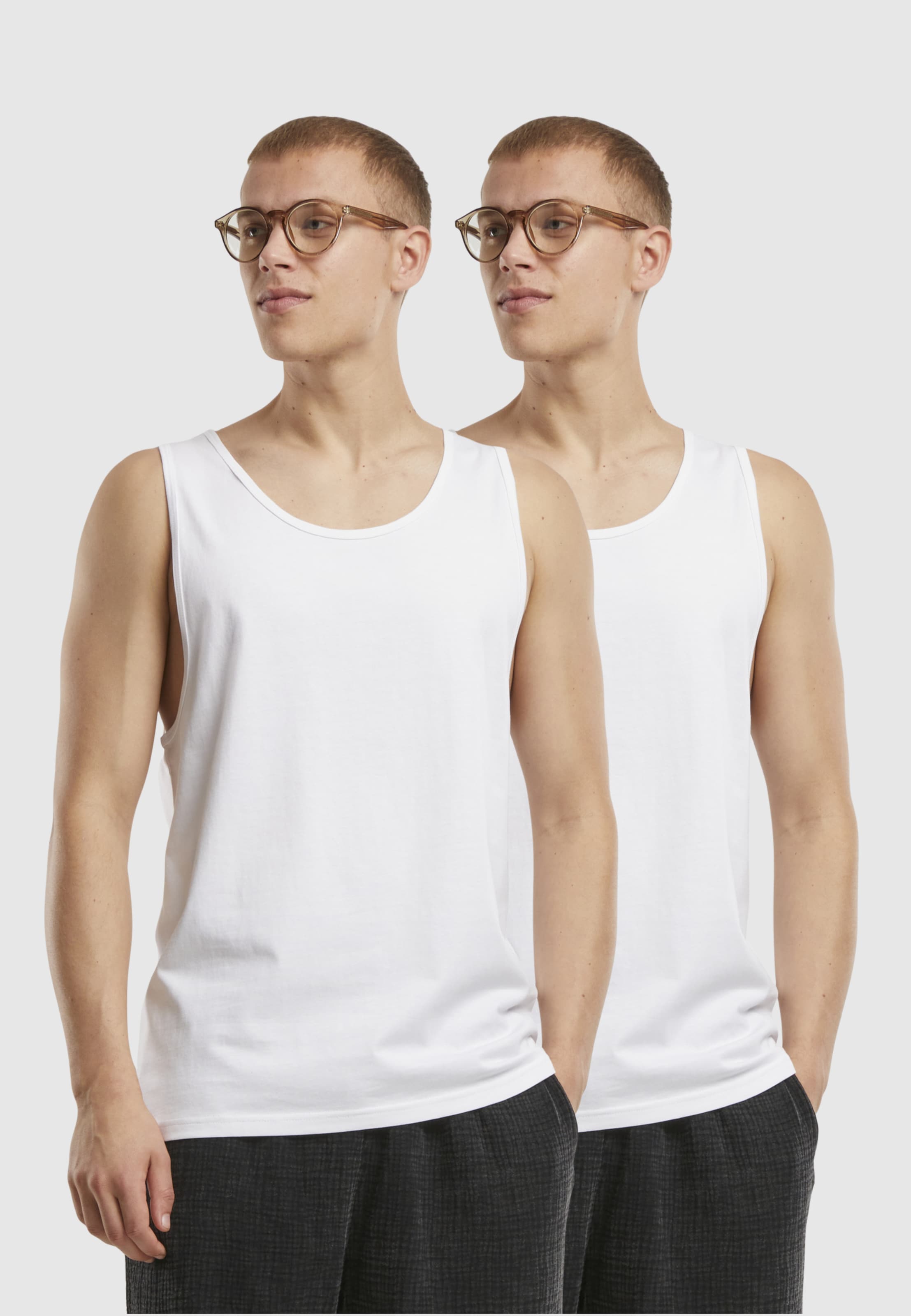 Urban Classics Jersey Loose Tank 2-Pack