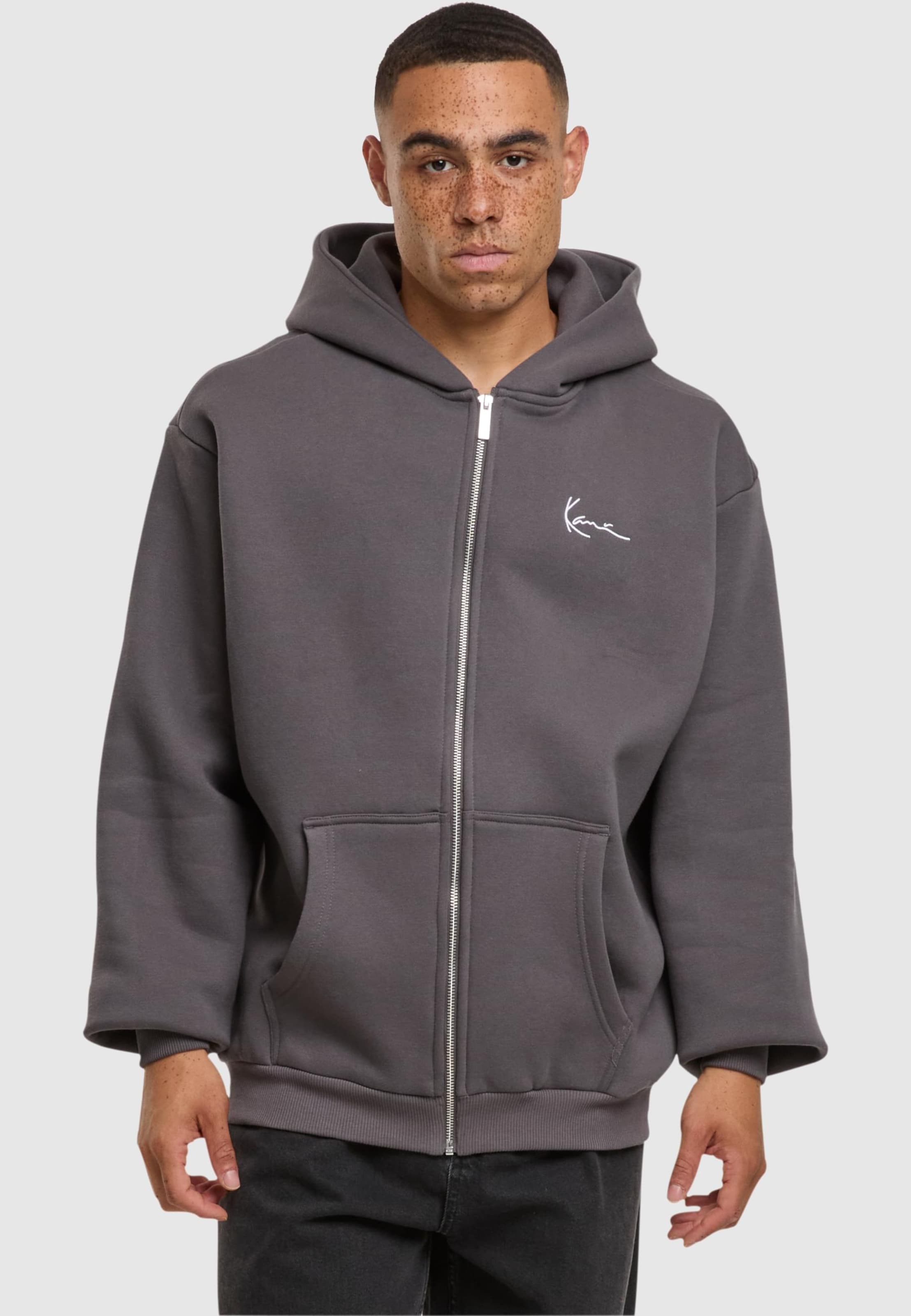 Karl Kani Chest Signature Essential Zip Hoodie