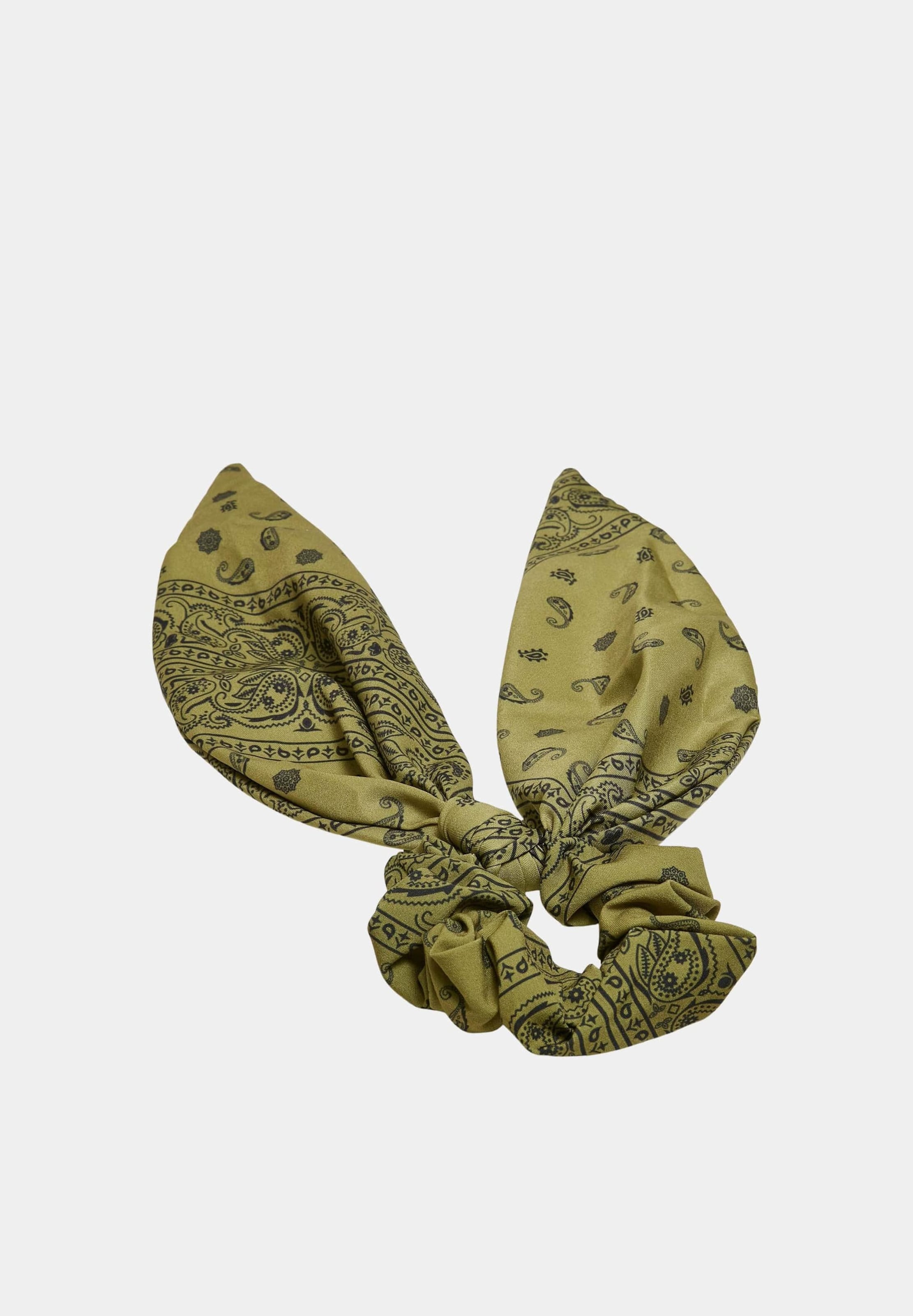 Urban Classics Bandana Print Scrunchies With XXL Bow 2-Pack