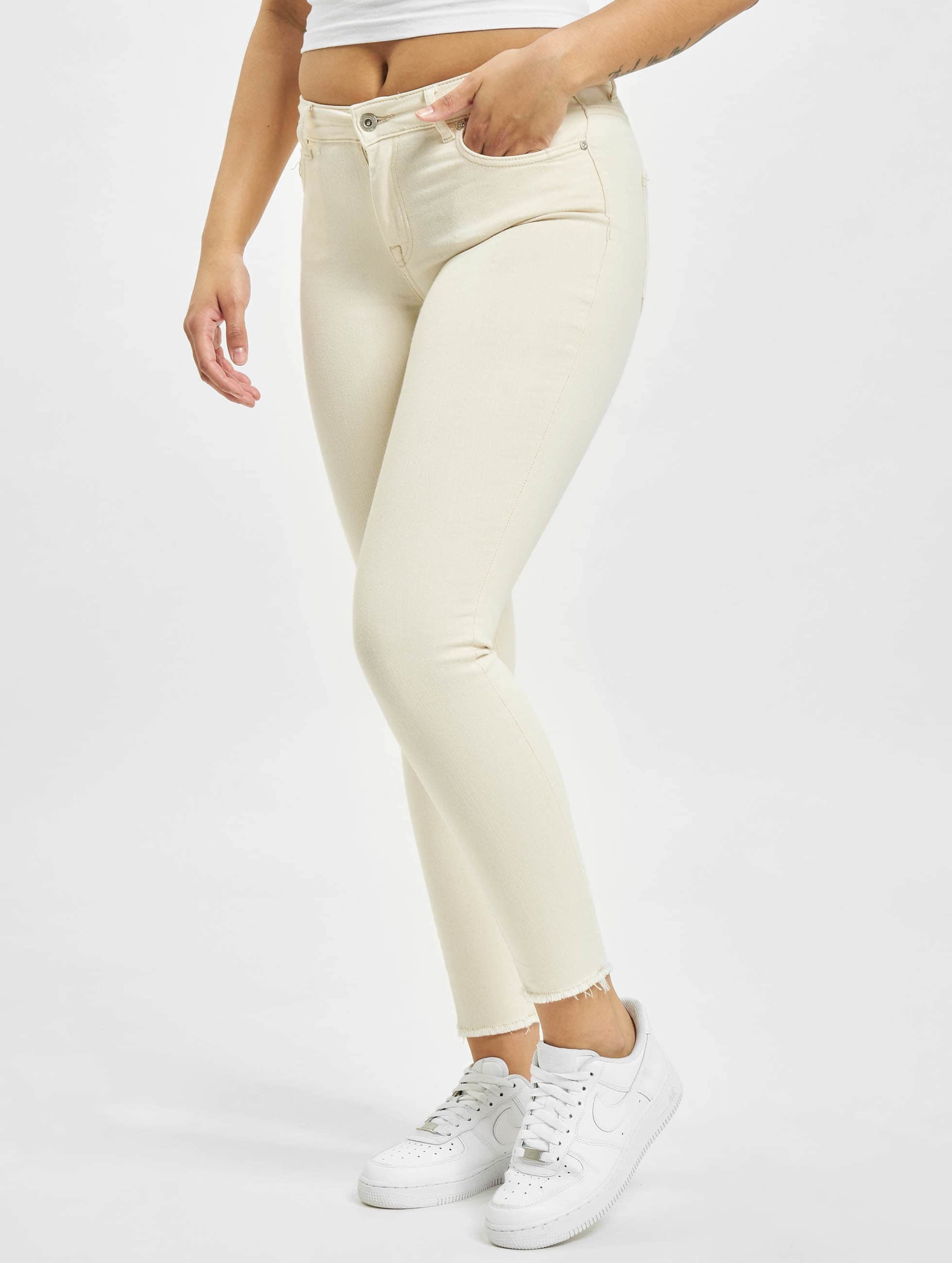Only onlBlush Mid Ankle Raw BB DOT019 Skinny Jeans
