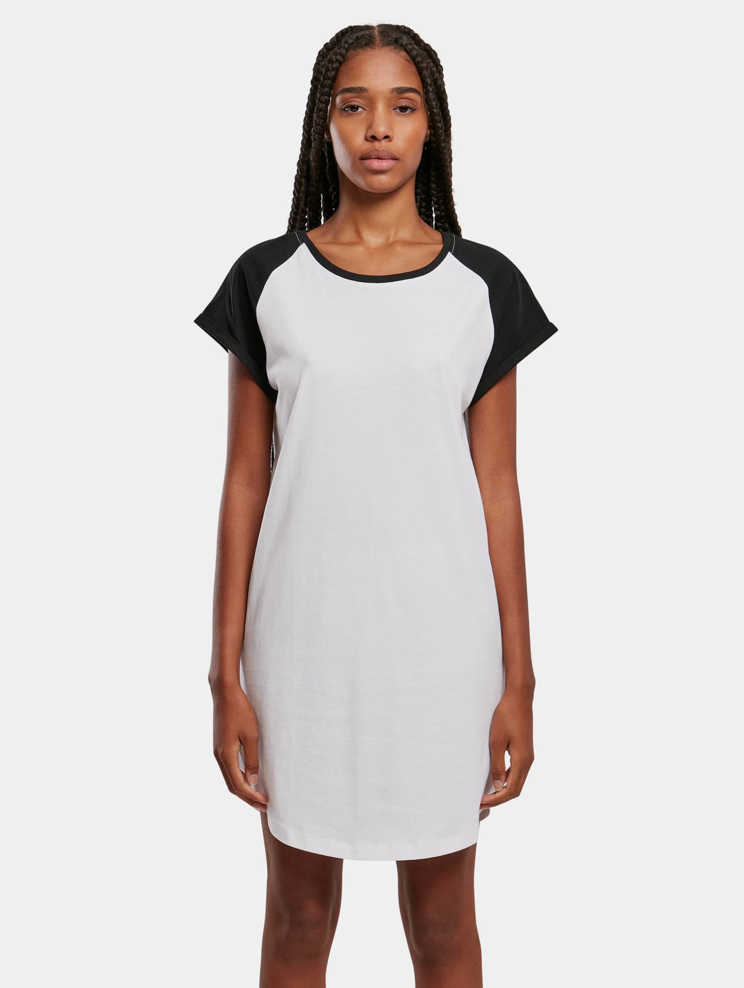 Urban Classics Ladies Contrast Raglan Tee Dress