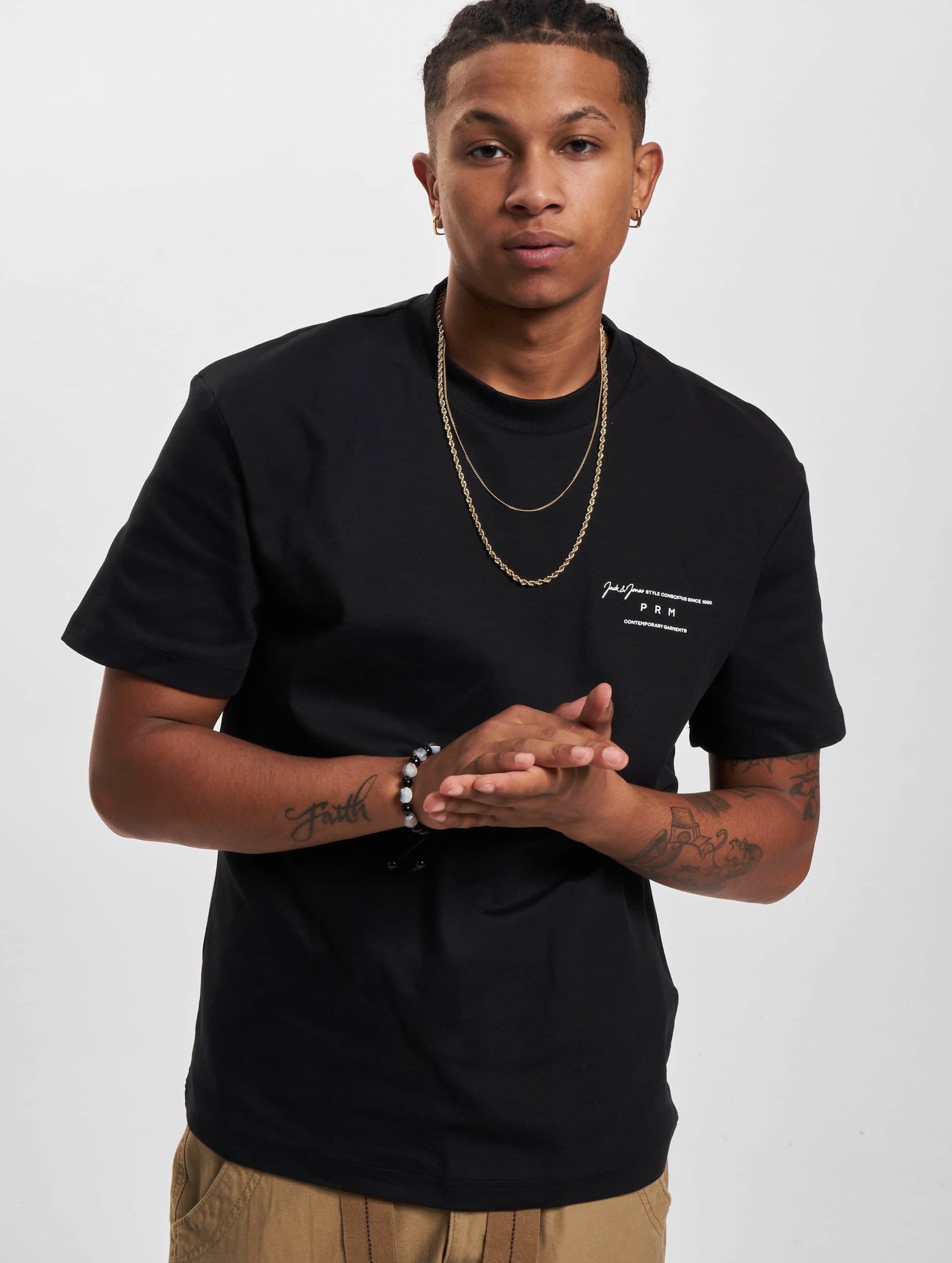 Jack & Jones La Sanchez Branding Crew Neck T-Shirt