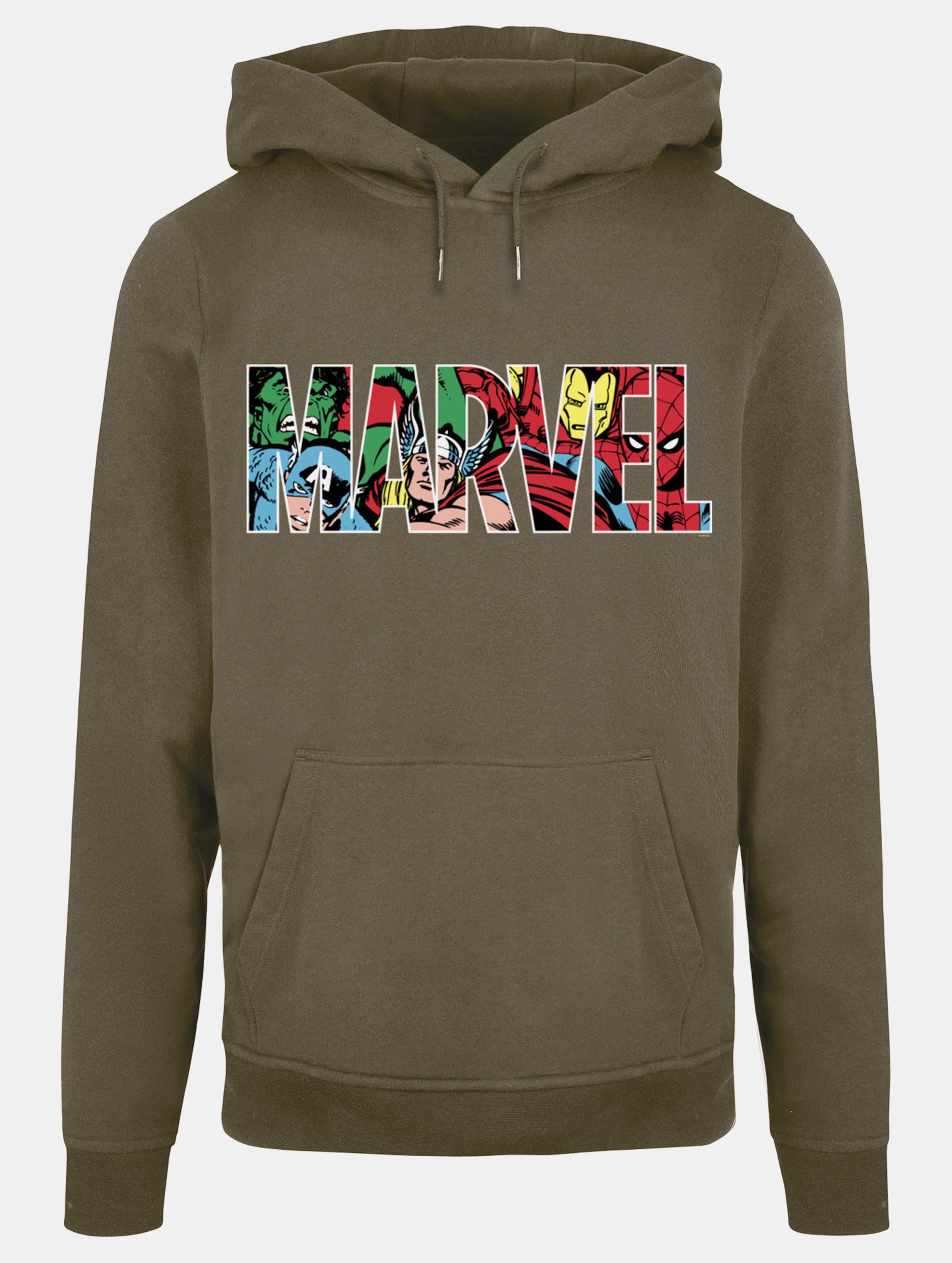 Absolute Cult Marvel Logo Character Infill Hoody