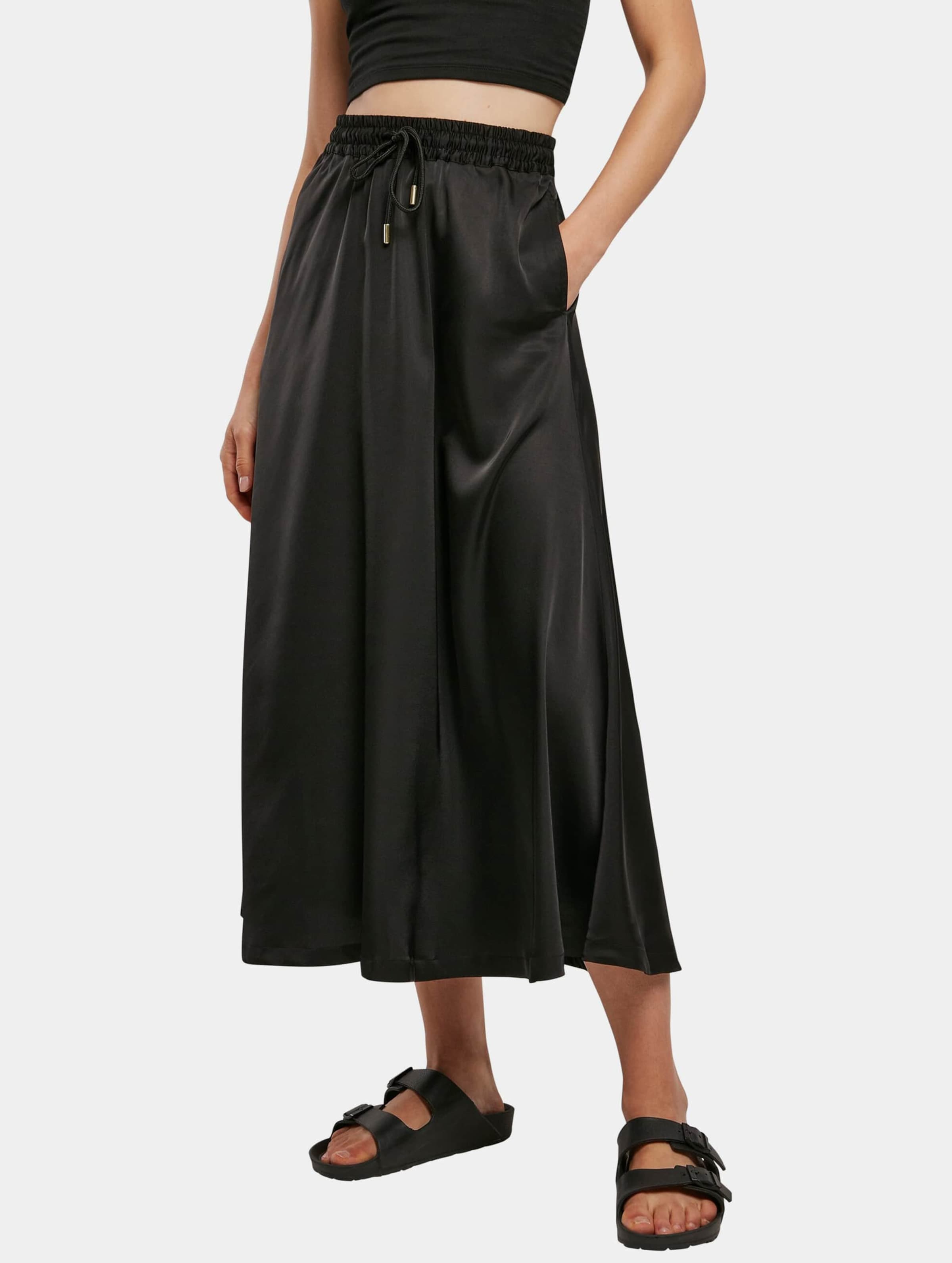 Urban Classics Ladies Satin Midi Skirt