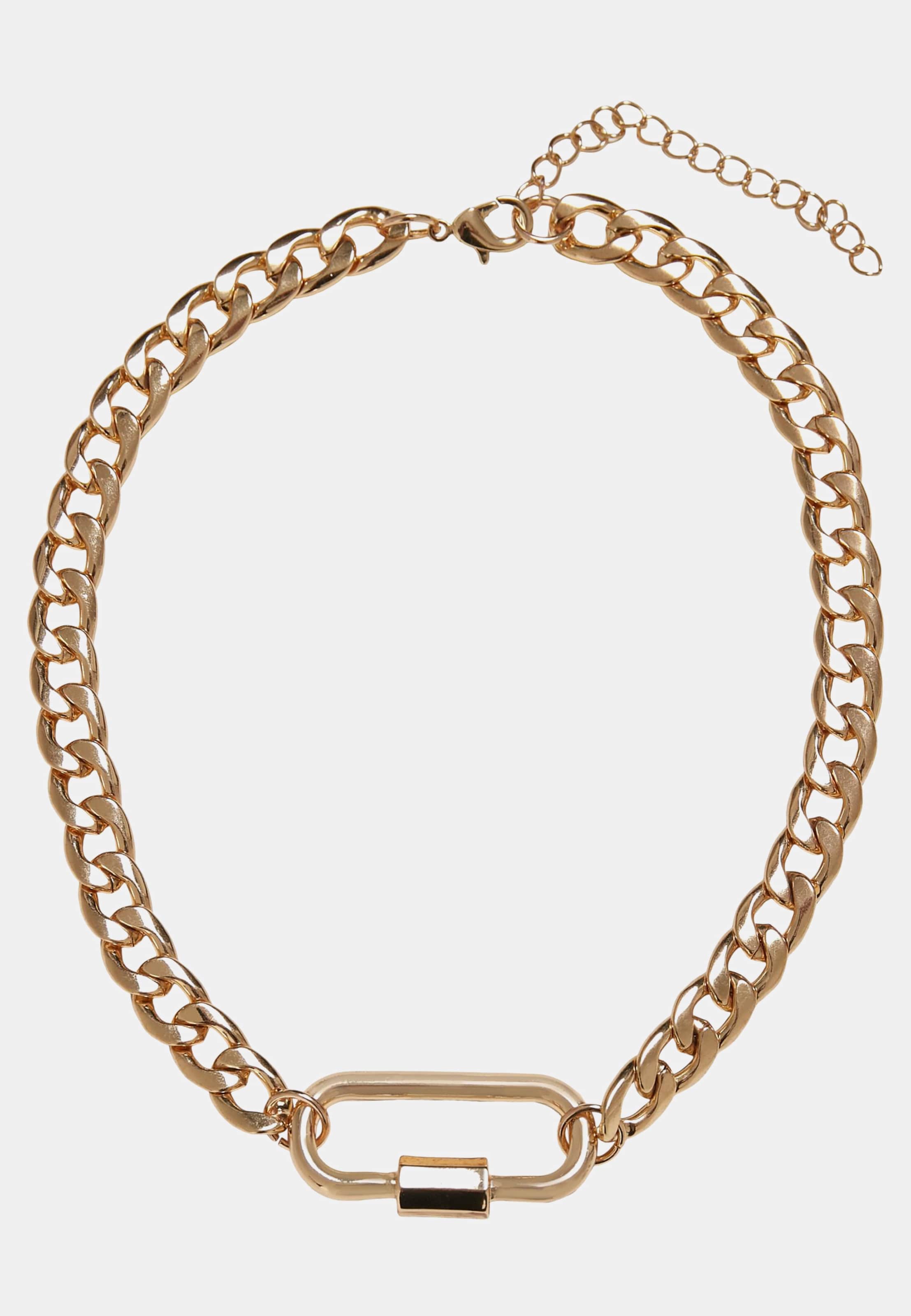 Urban Classics Fastener Necklace