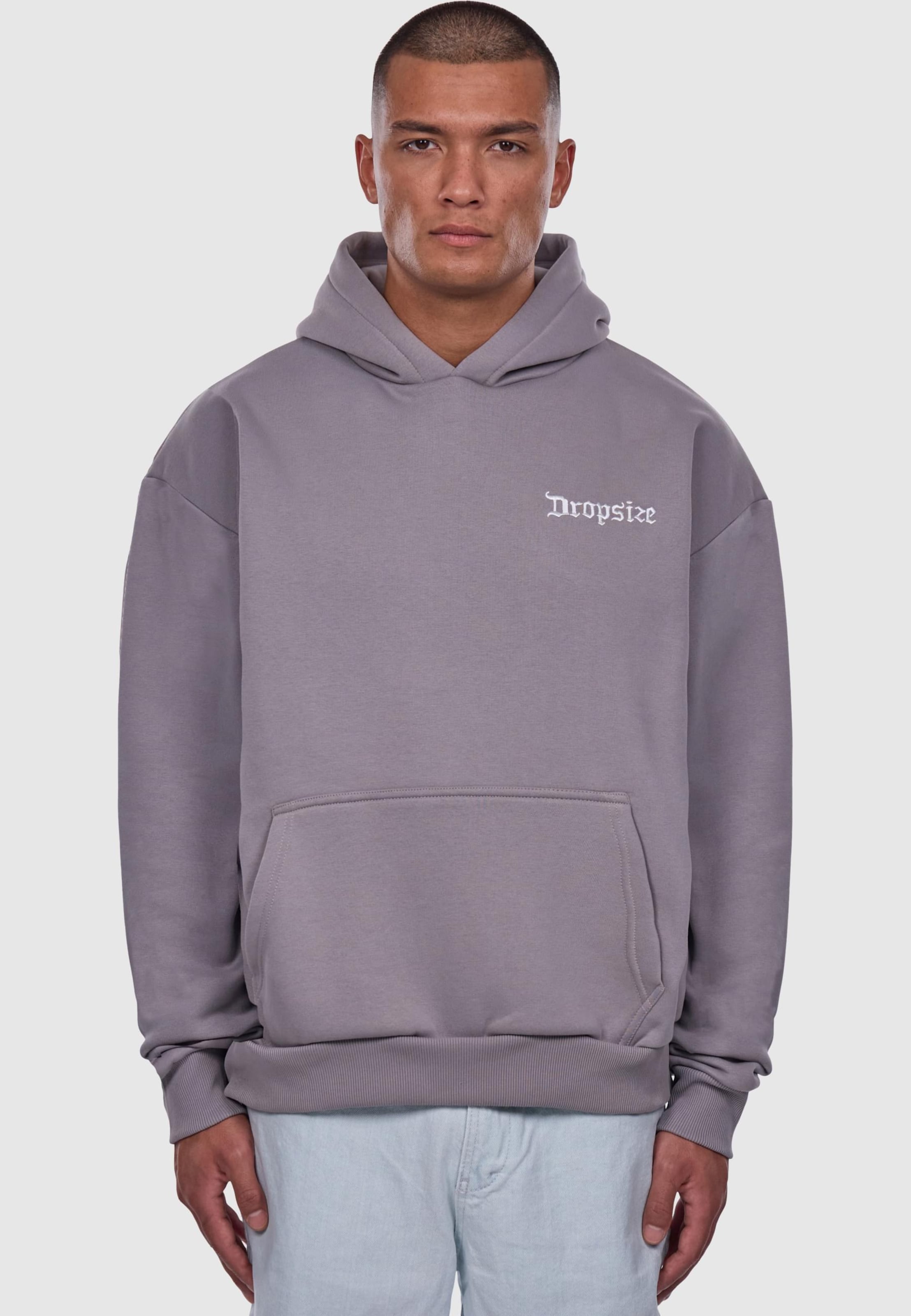 Dropsize Heavy Oversize Embo Hoodie