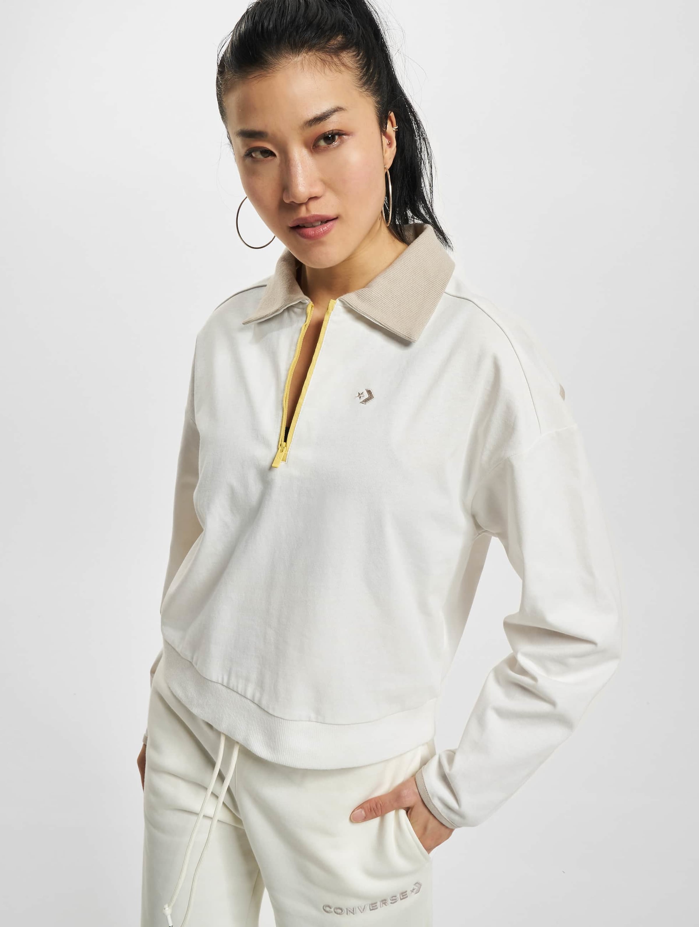 Converse Jersey Half Zip Pullover