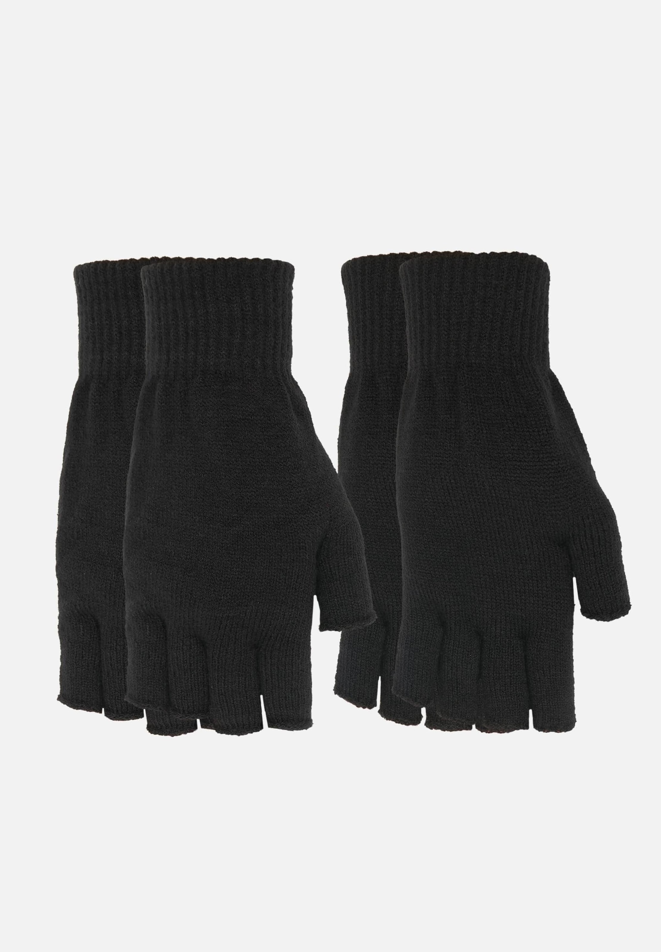 Urban Classics Half Finger Gloves 2-Pack