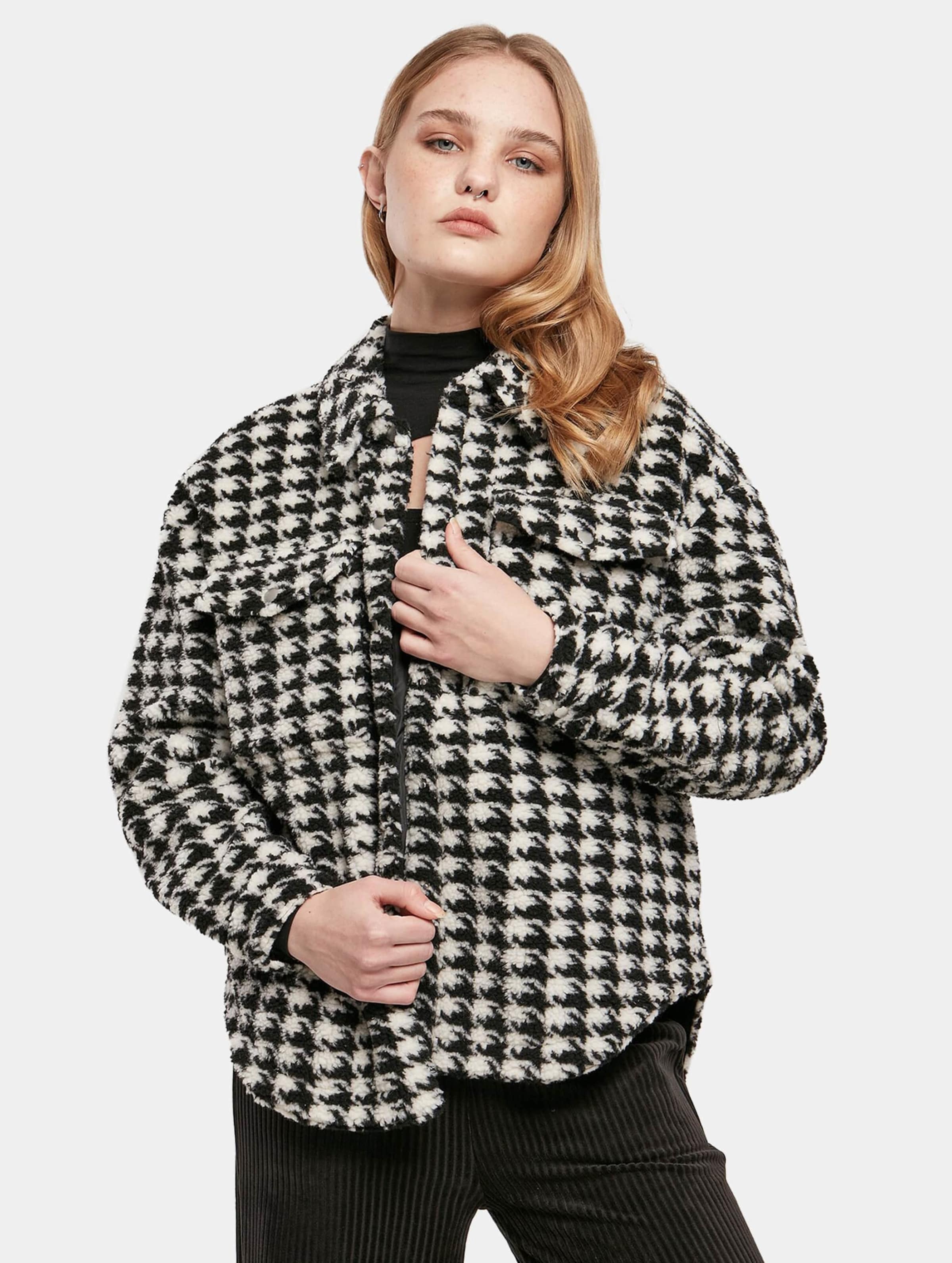 Urban Classics Ladies AOP Sherpa Overshirt