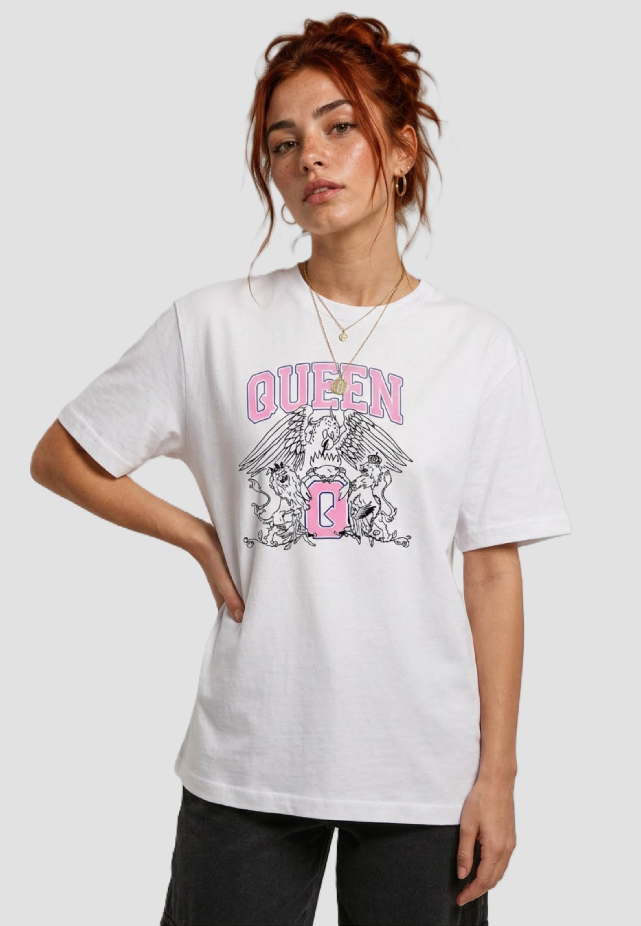Merchcode Queen Crest College Ladies Loose Tee