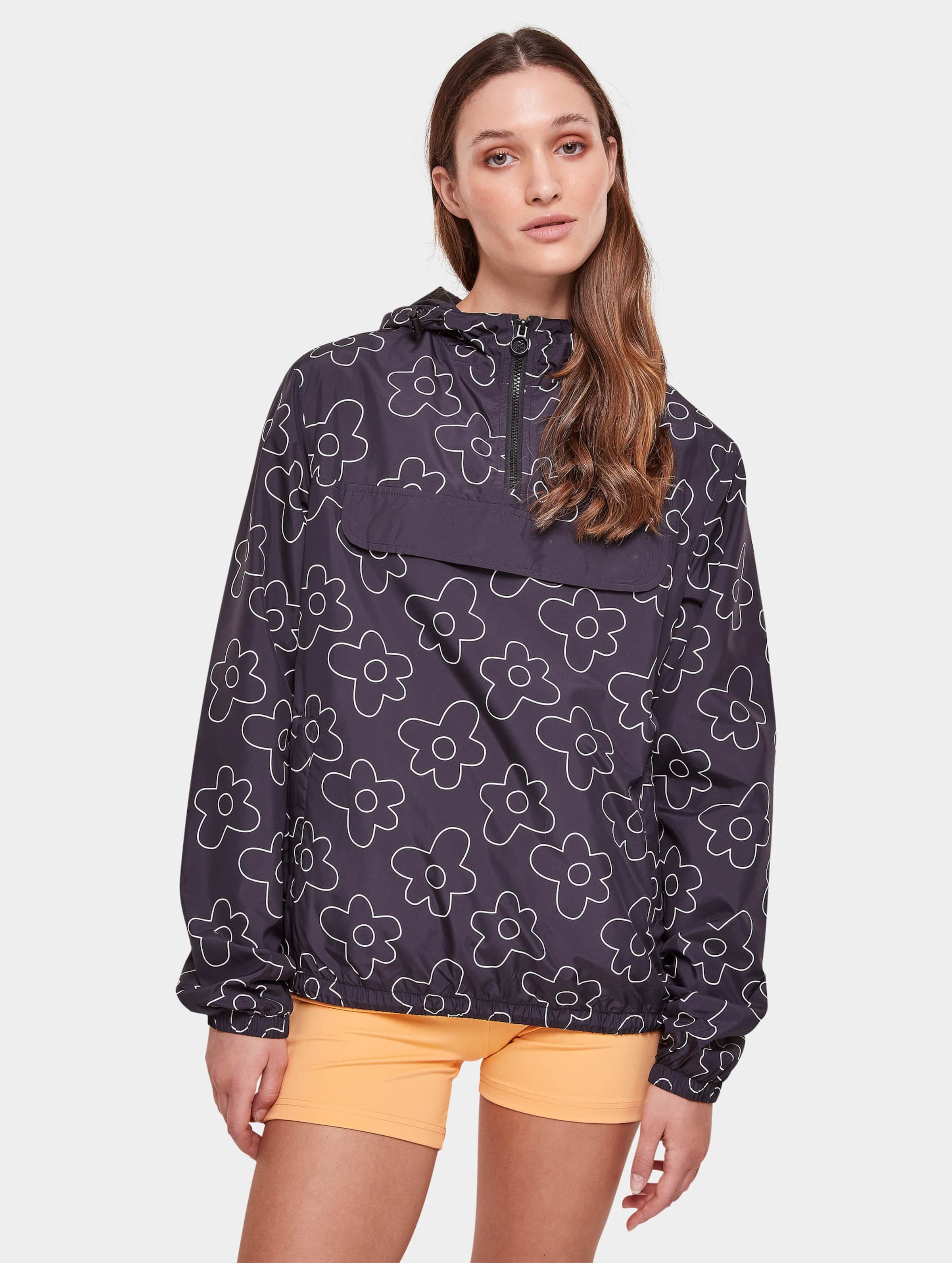 Urban Classics Ladies AOP Pullover Jacket