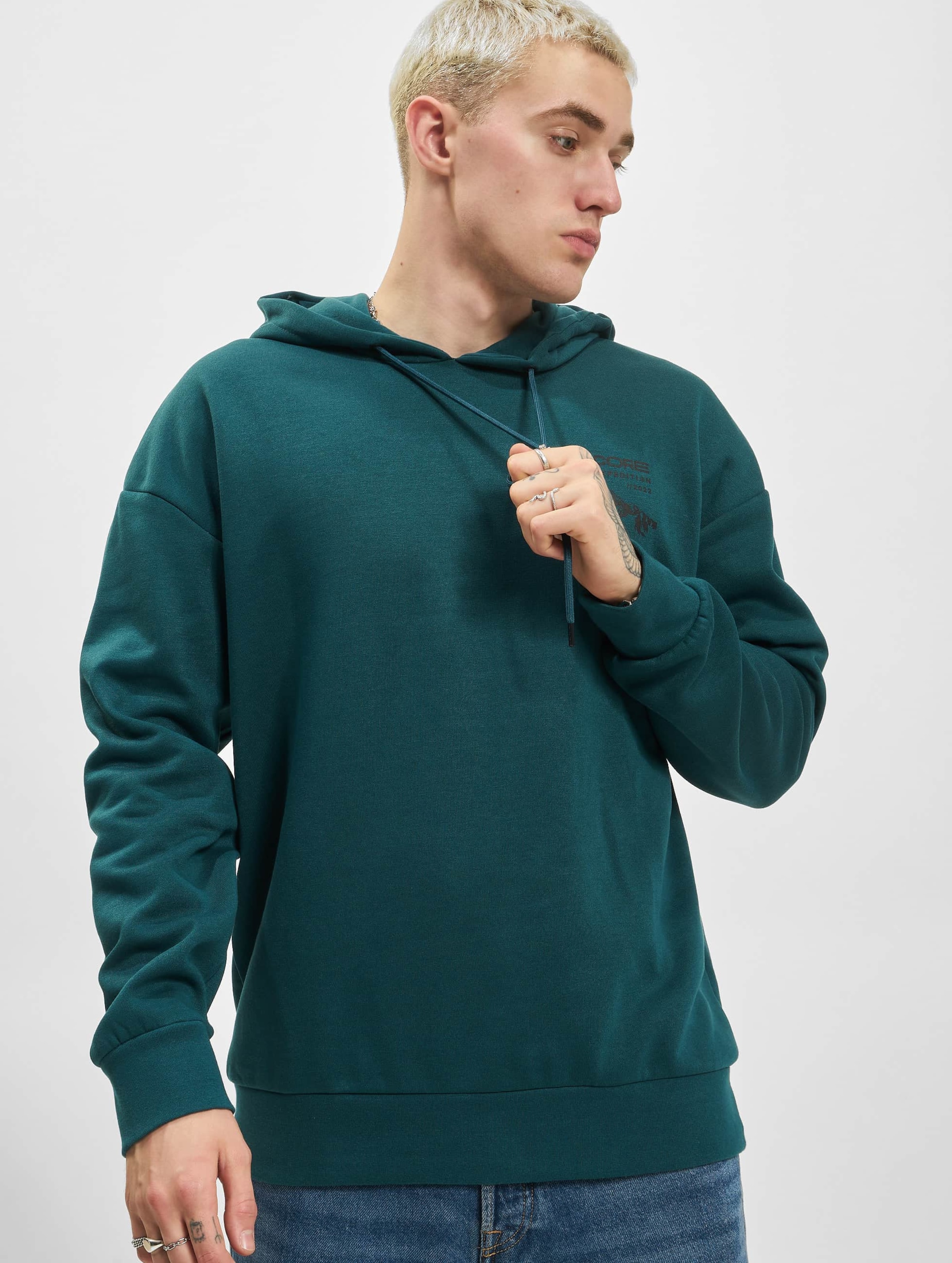 Jack & Jones Mapping Text Hoodie