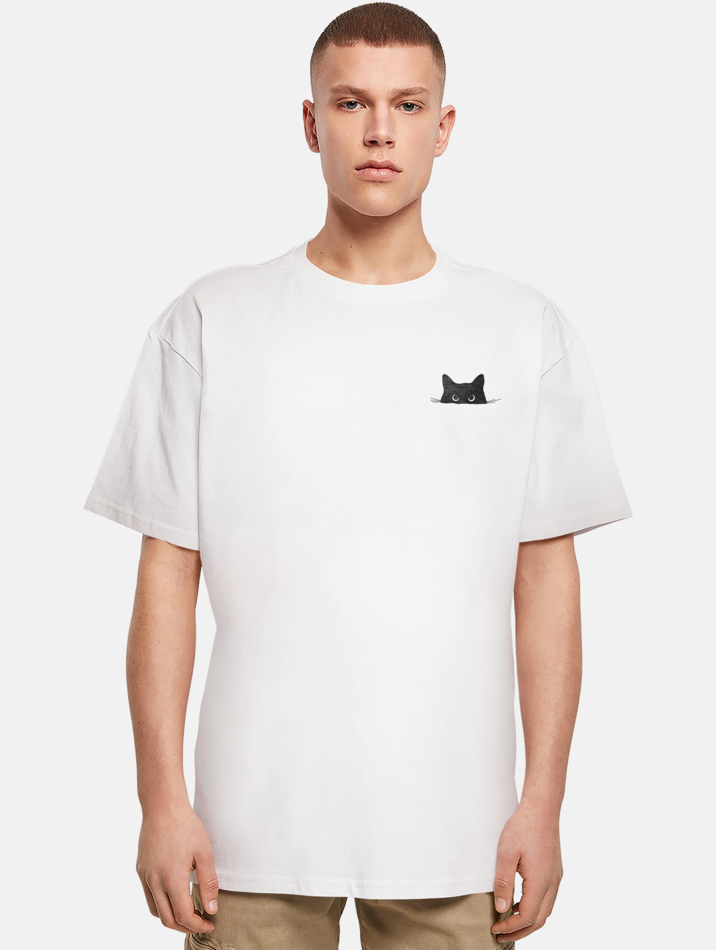 Merchcode Halloween - Cat Tee