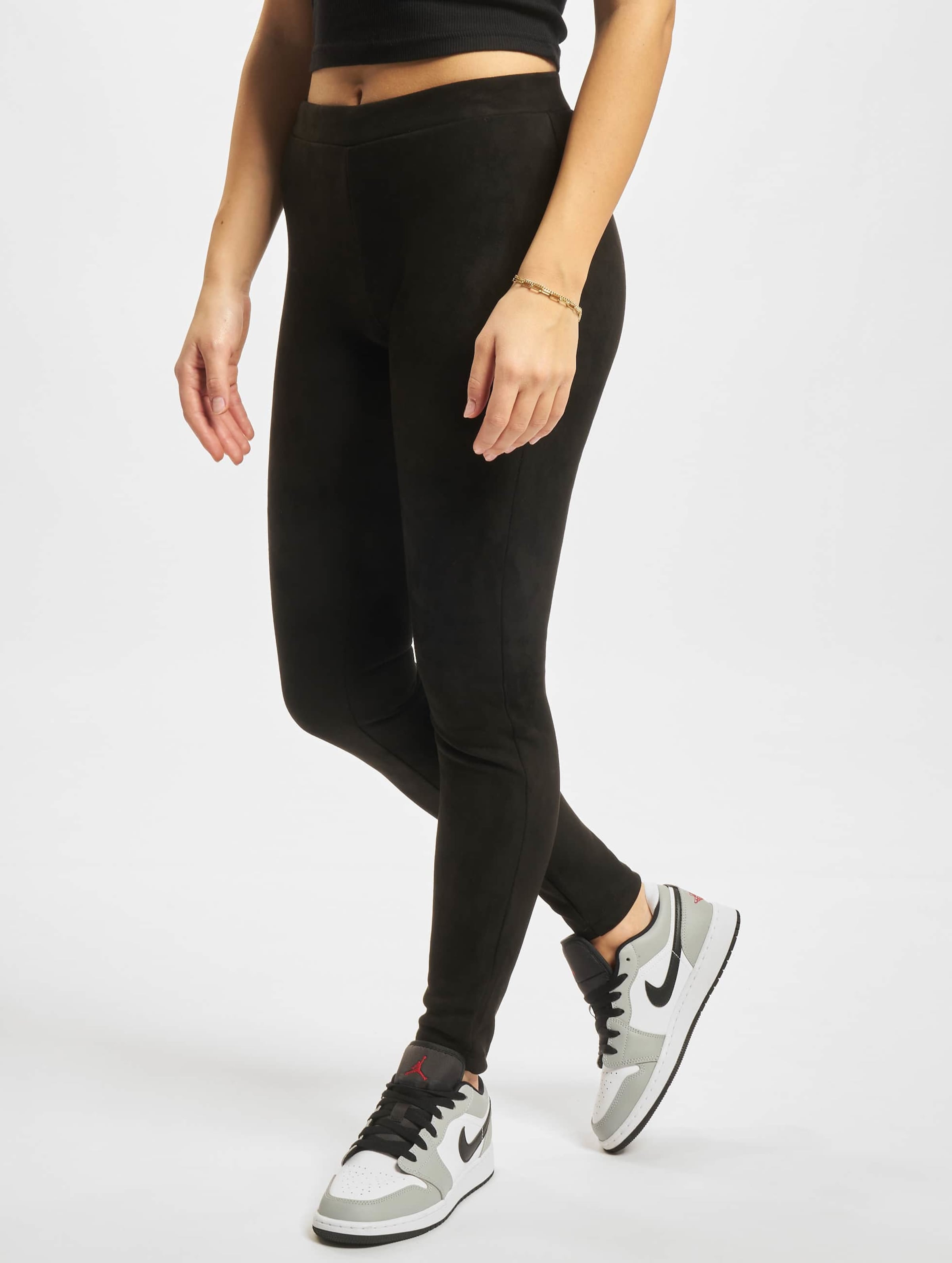 Urban Classics Ladies Imitation Suede Leggings