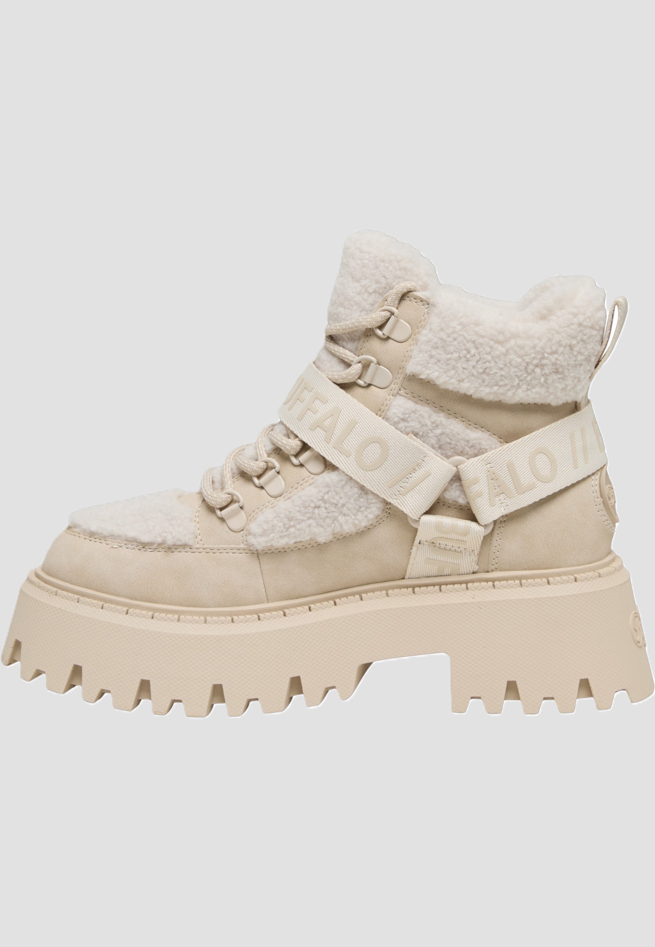 Buffalo ASPEN COM MID WARM - VEGAN NUBUCK/FUR