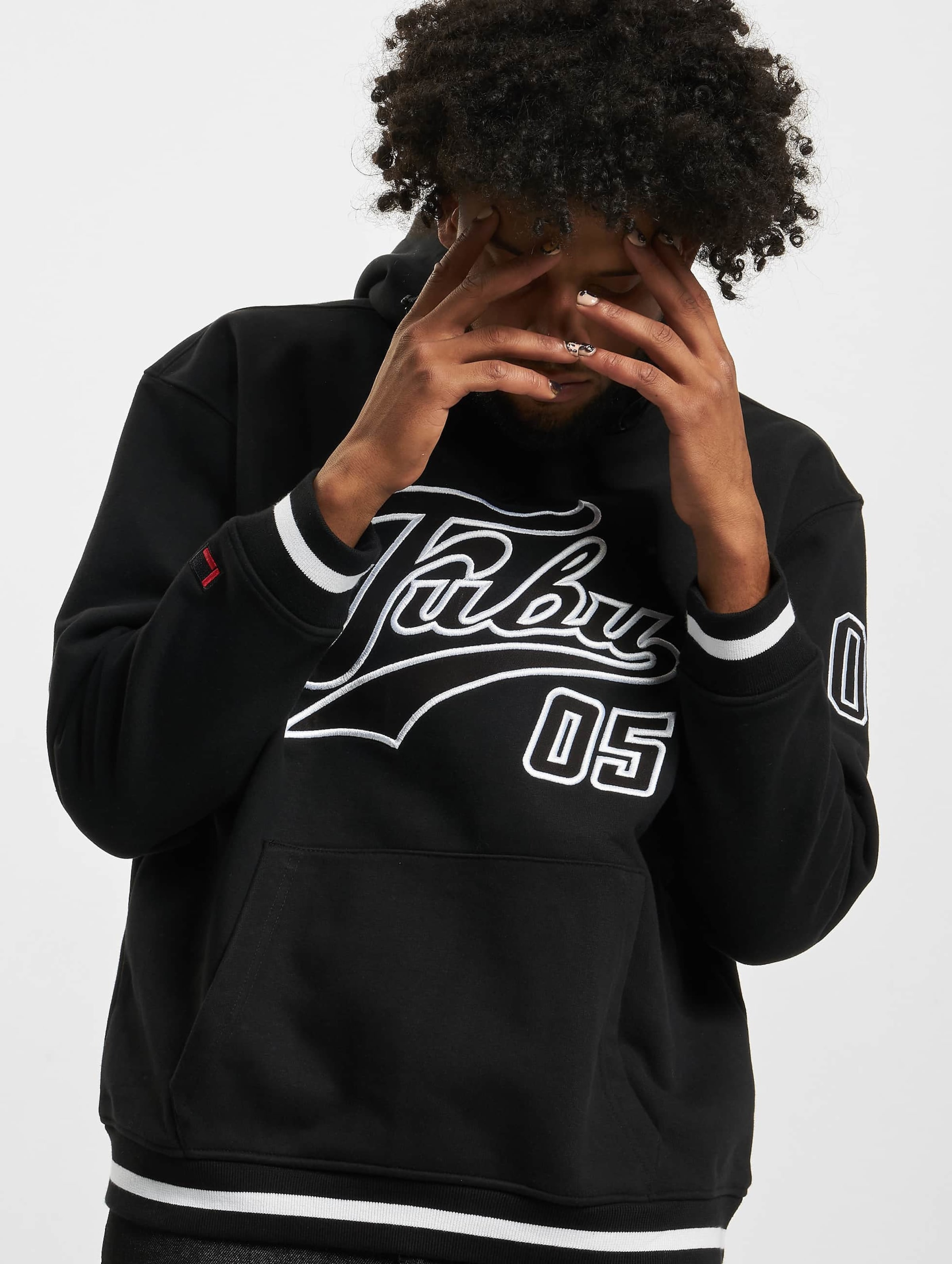 Fubu FM223-004-3 Varsity Heavy Hoodie