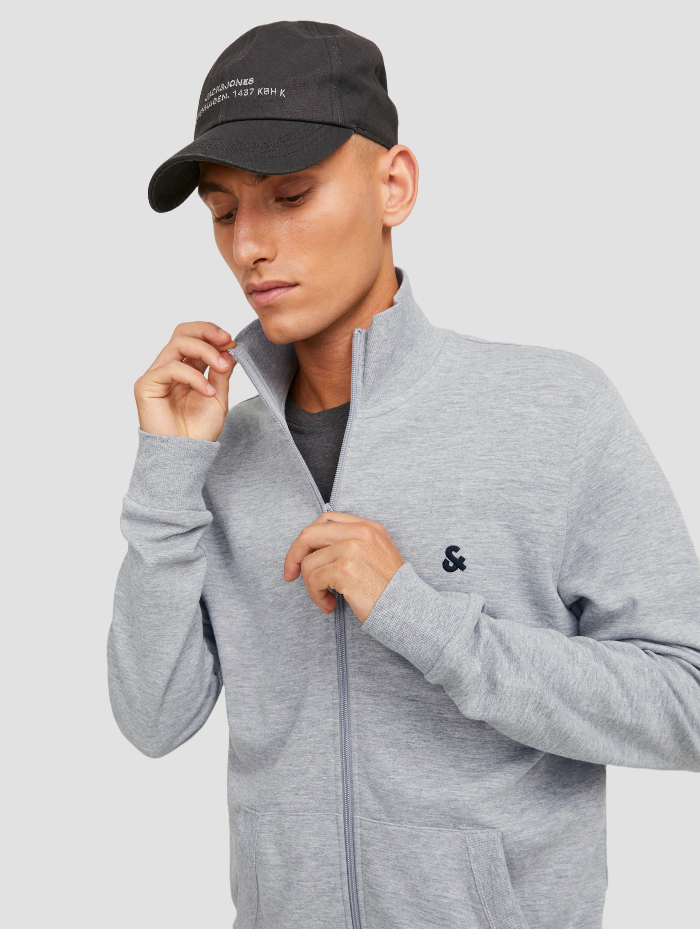 Jack & Jones Paulos Sweat Zip Strickjacke