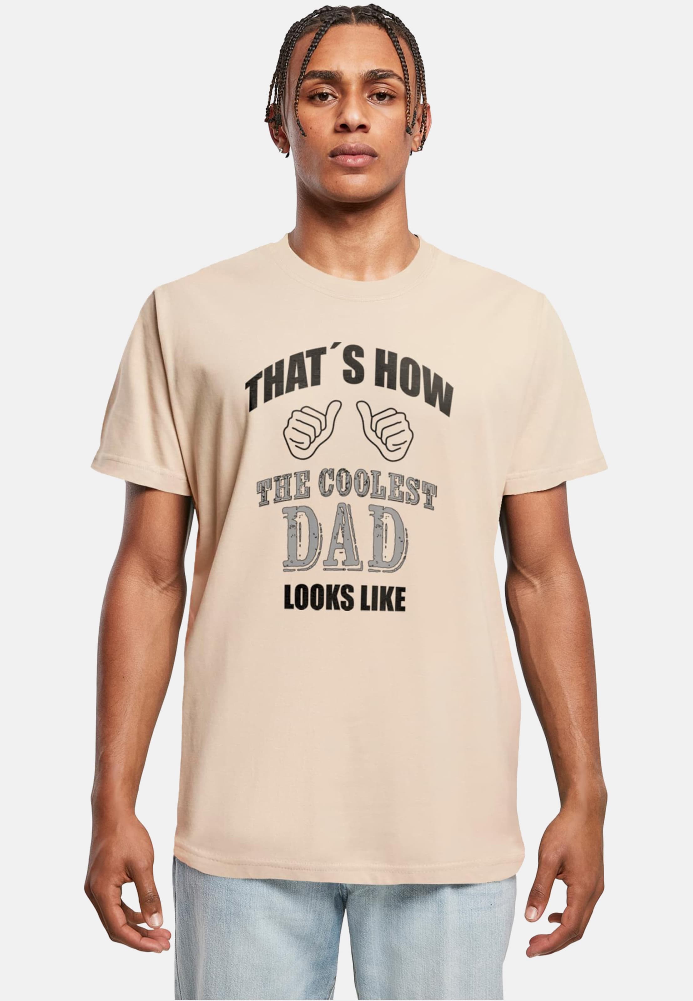 Merchcode POD Coolest Dad T-Shirt Round Neck