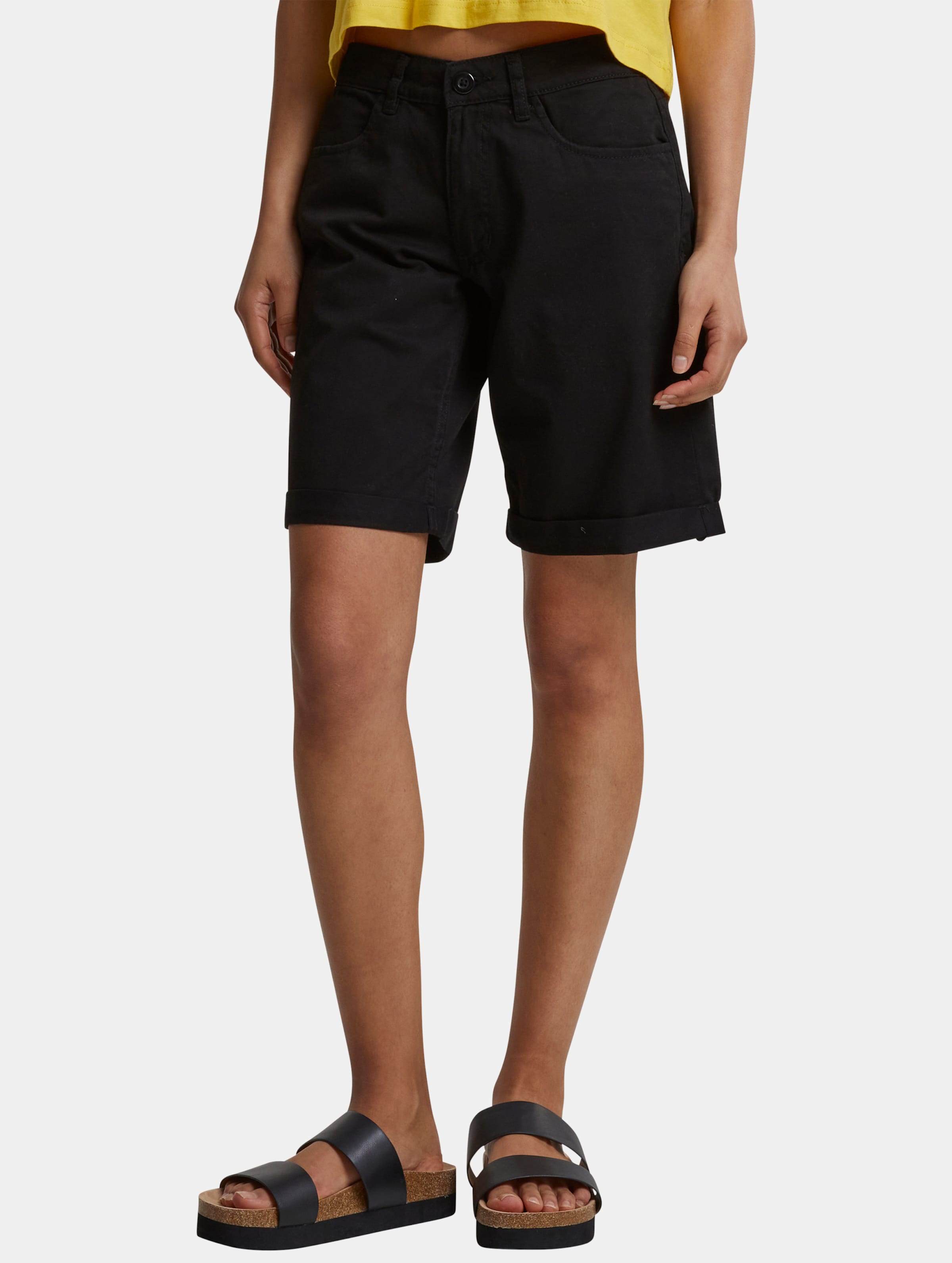 Urban Classics Ladies Essentials Cotton Bermuda Pants