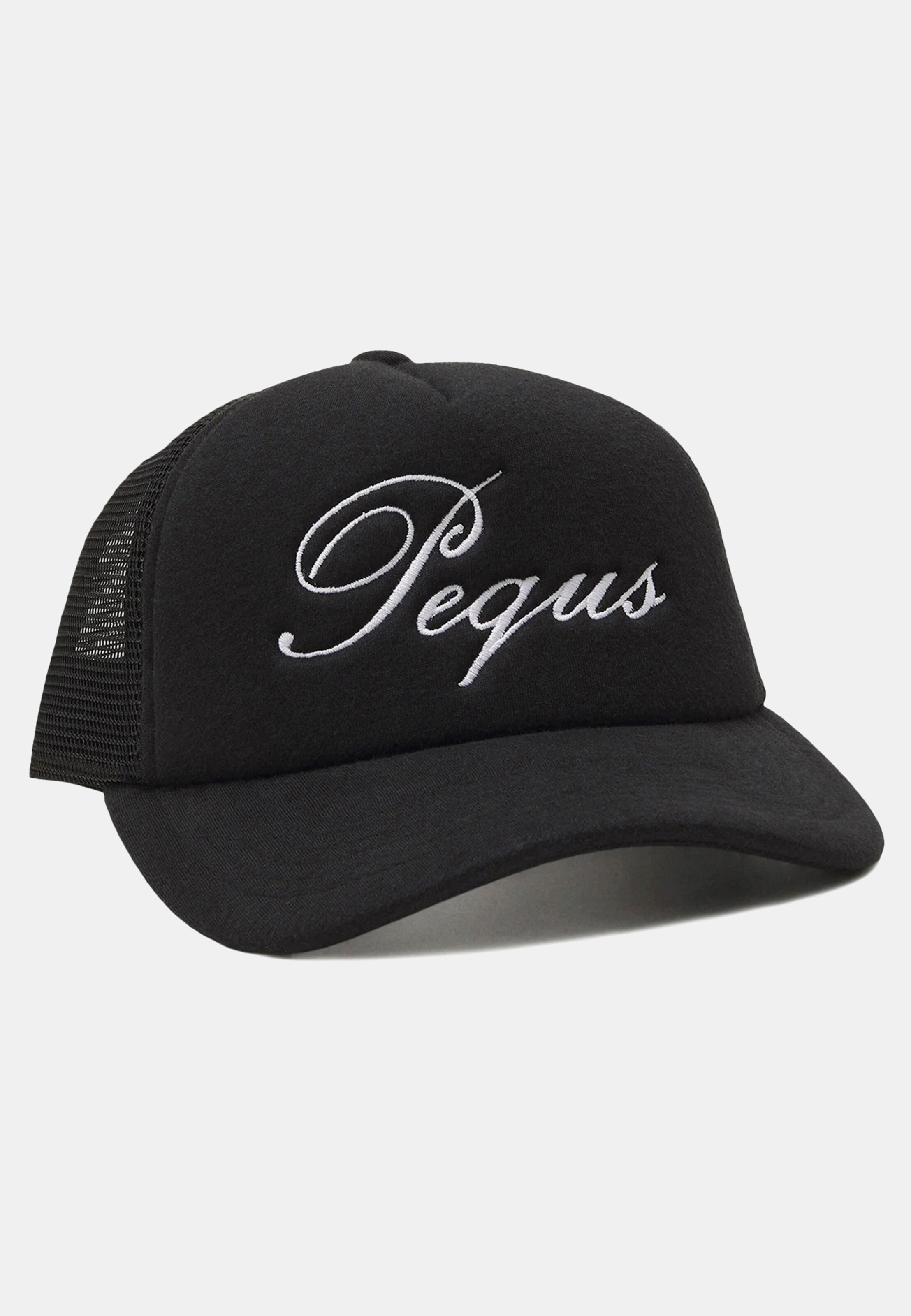 PEQUS Handwritten Logo Trucker Cap