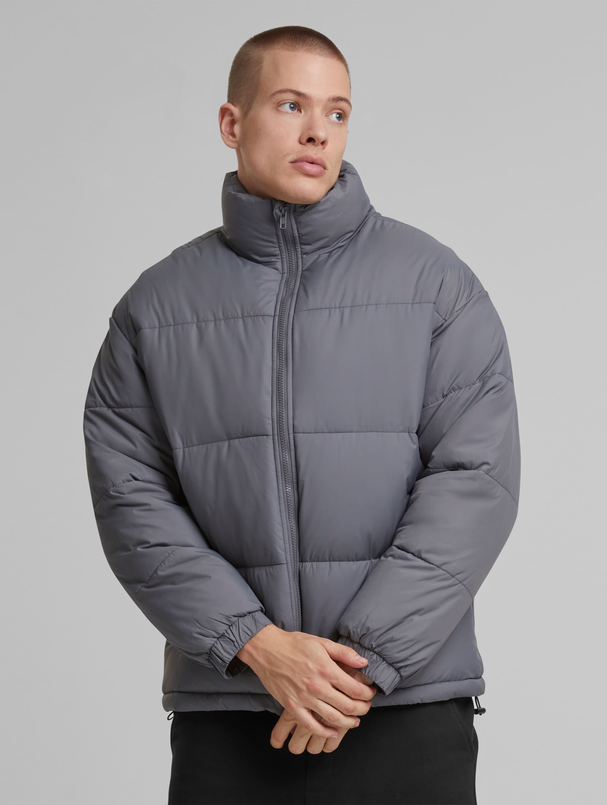 Urban Classics Basic Puffer Übergangsjacke