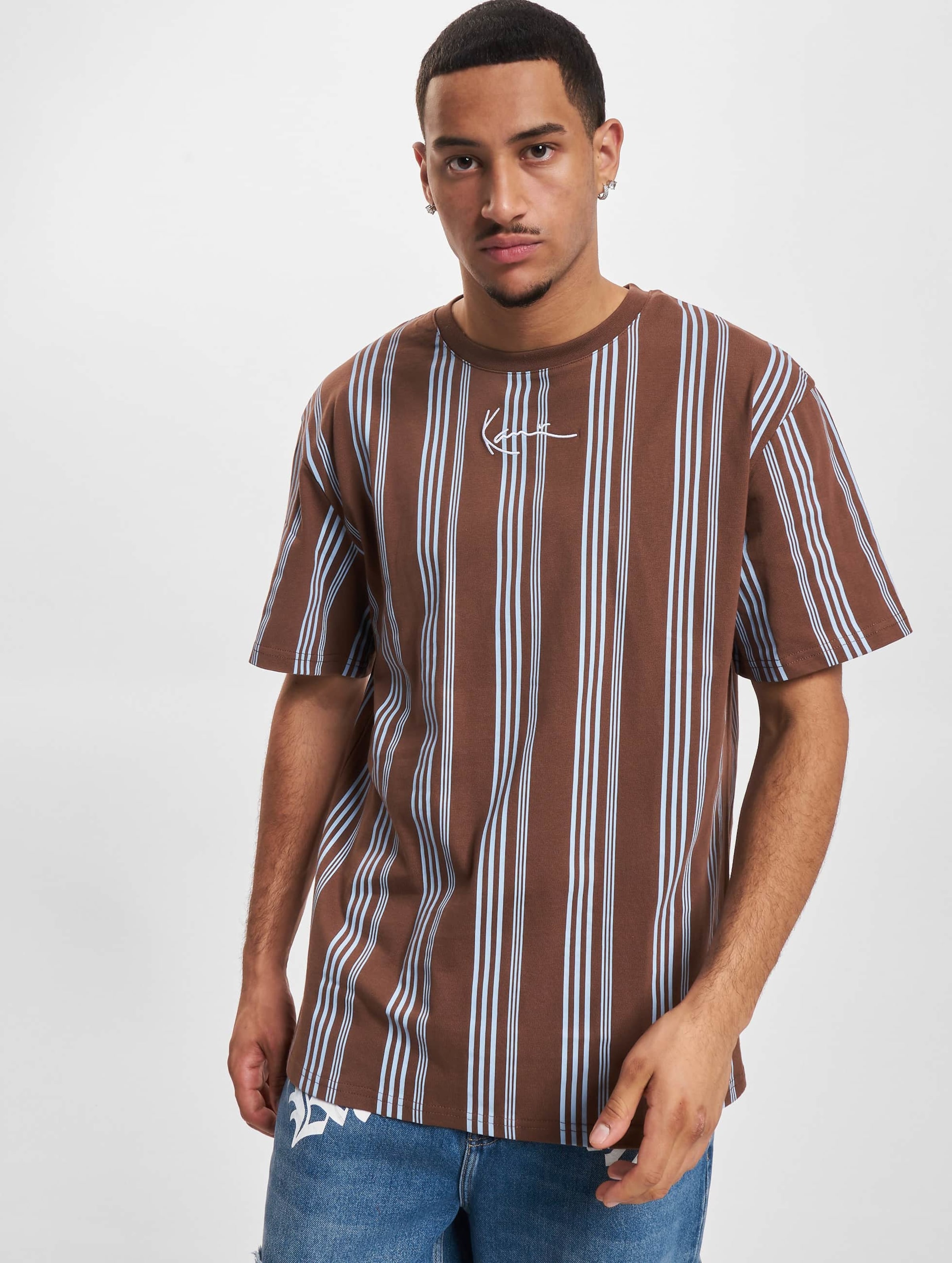 Karl Kani KK Small Signature Striped Tee
