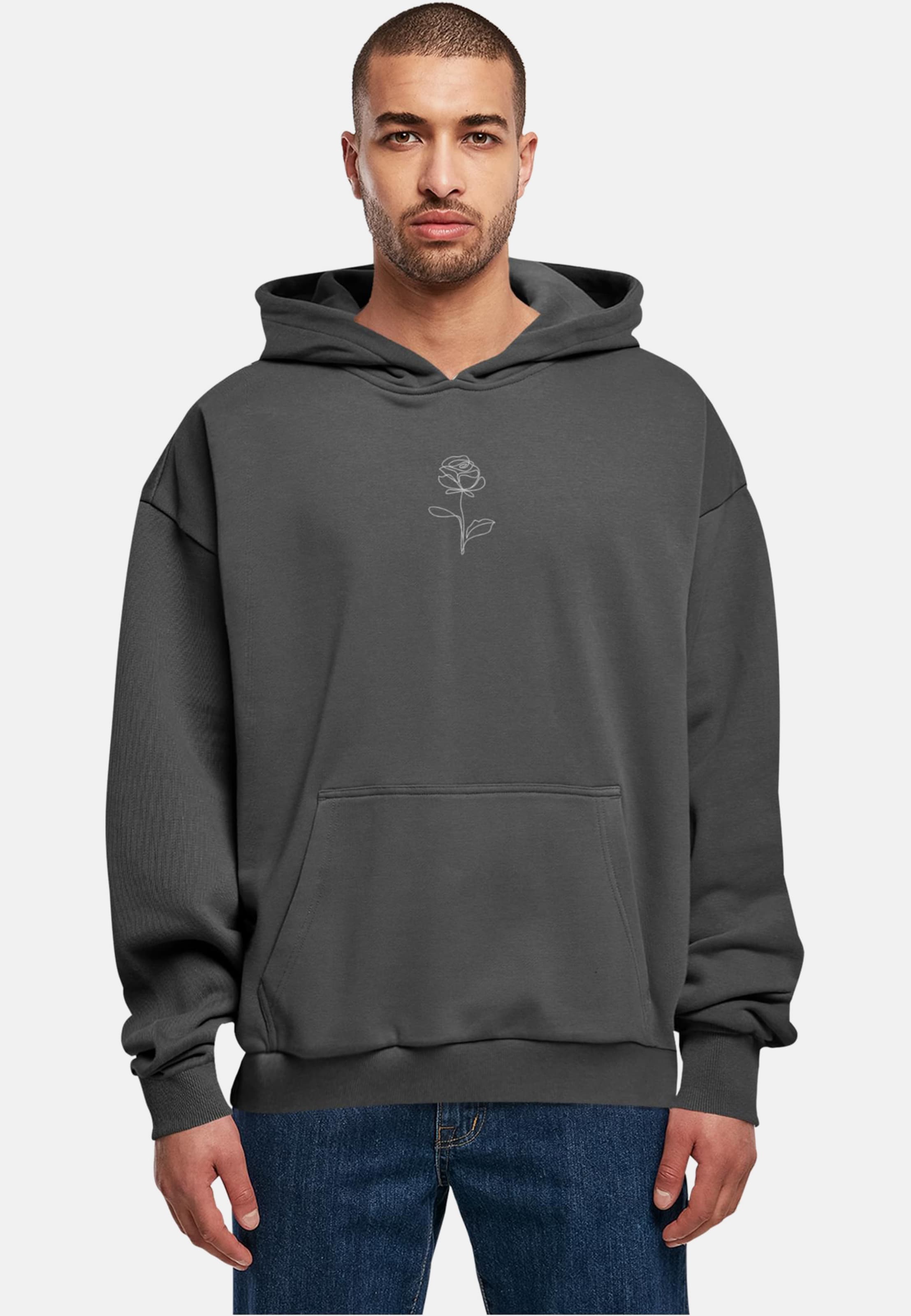 Merchcode Rose Ultra Heavy Hoody