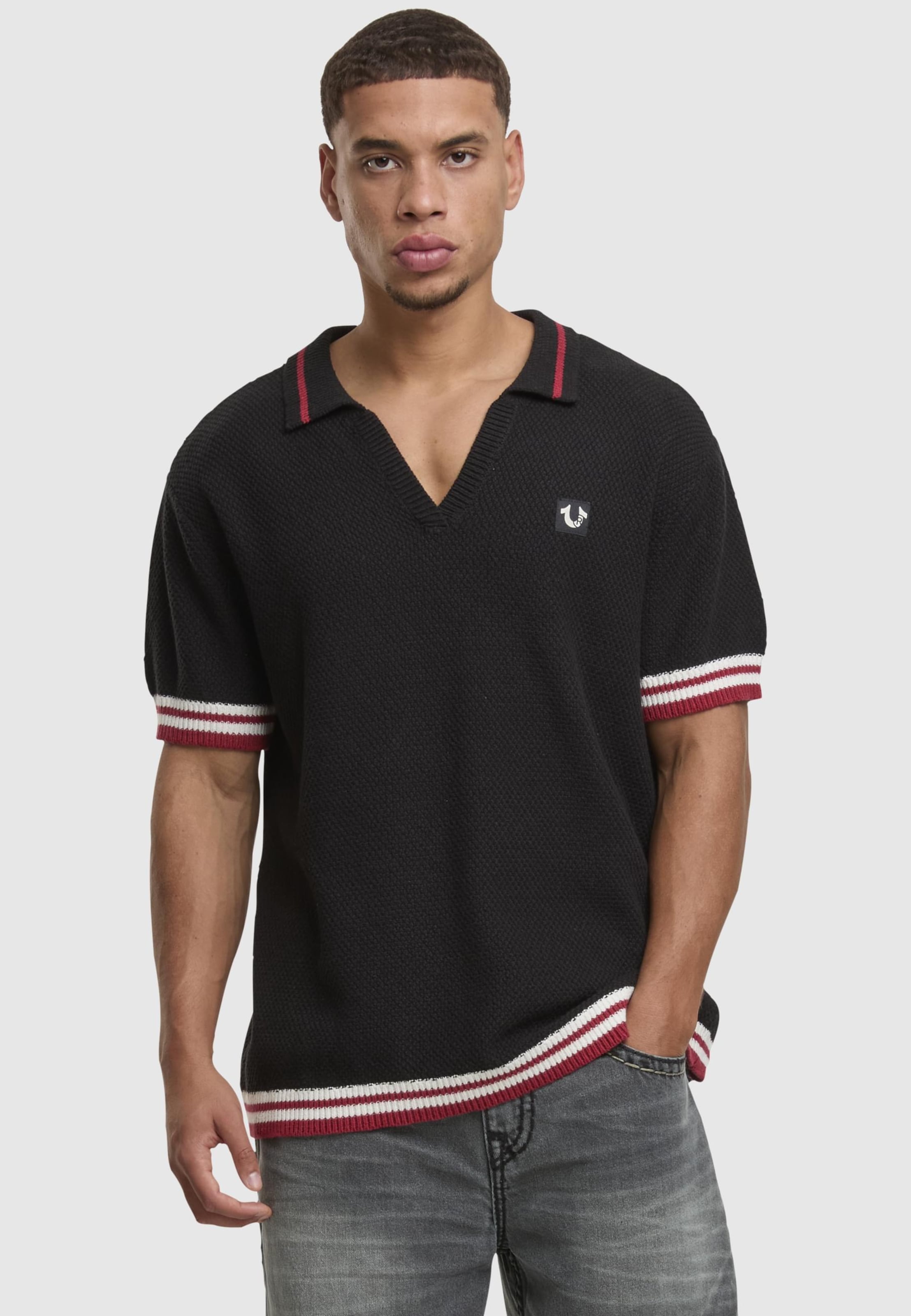 True Religion SS SWEATER KNIT POLO