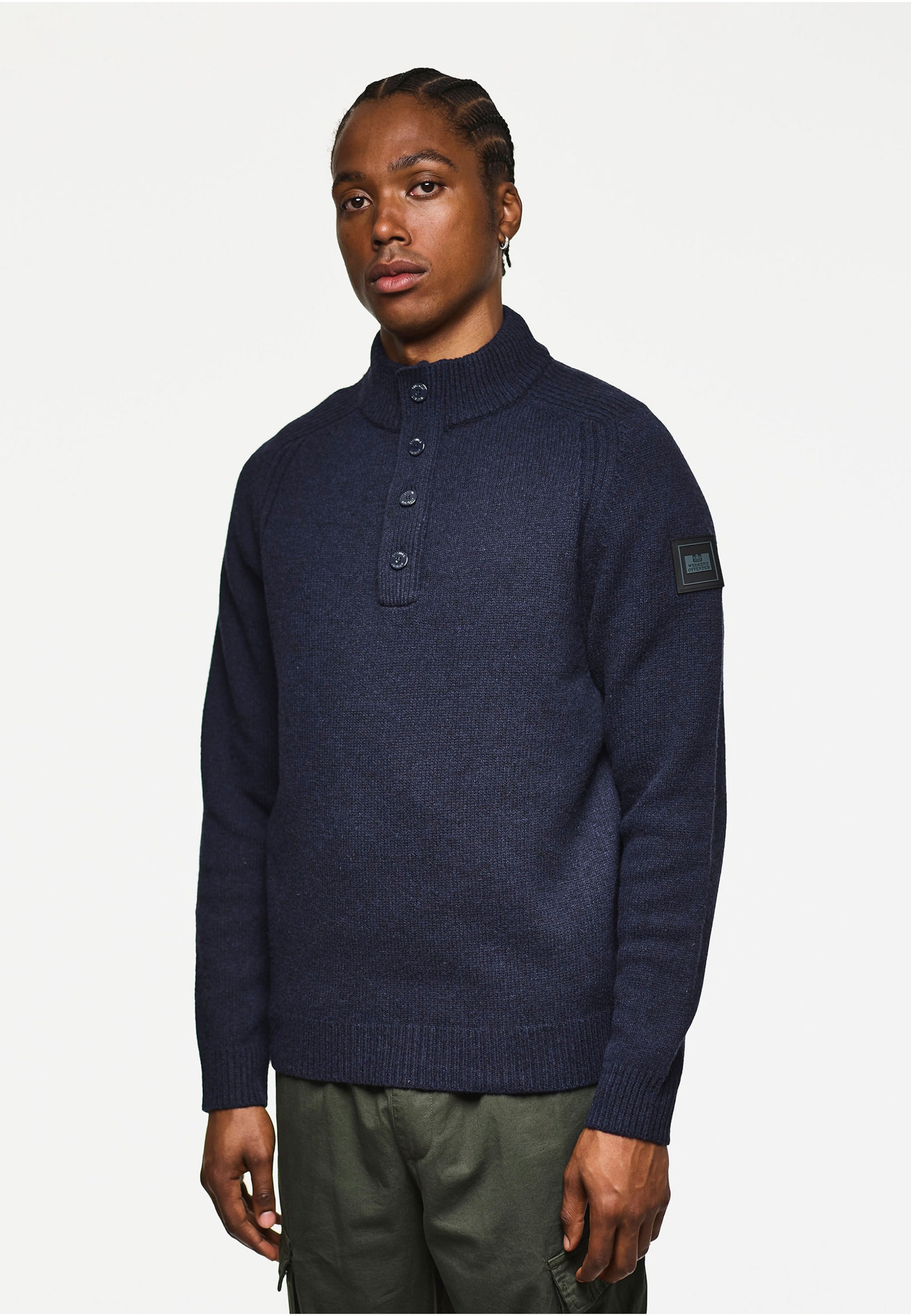 Weekend Offender CASTILLOS WOOL RICH FUNNEL NECK SWEATER