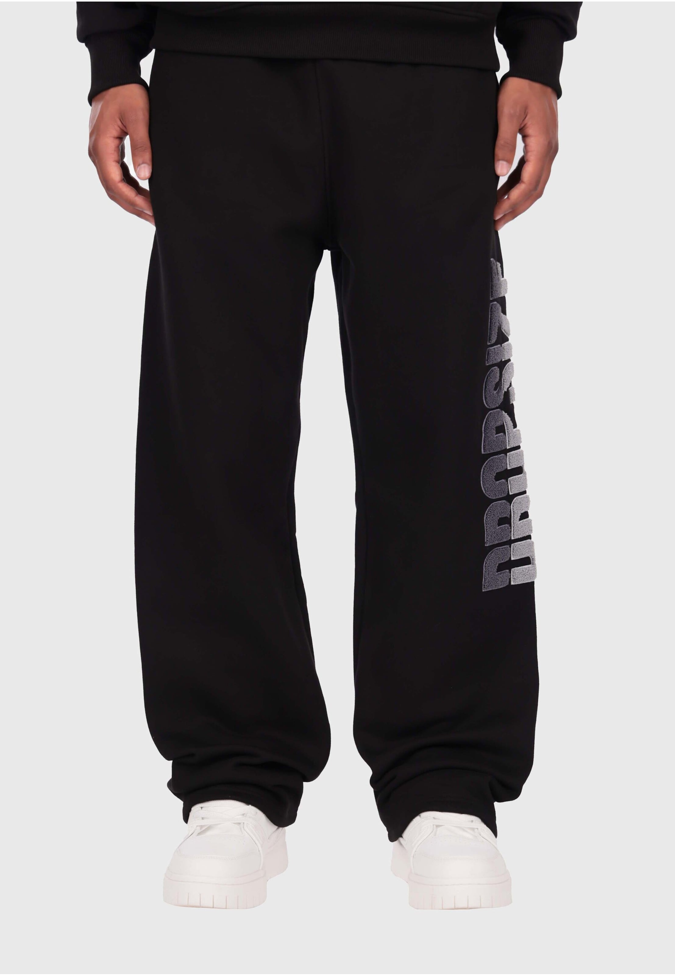 Dropsize SPLIT FROTTEE EMBO SWEATPANT