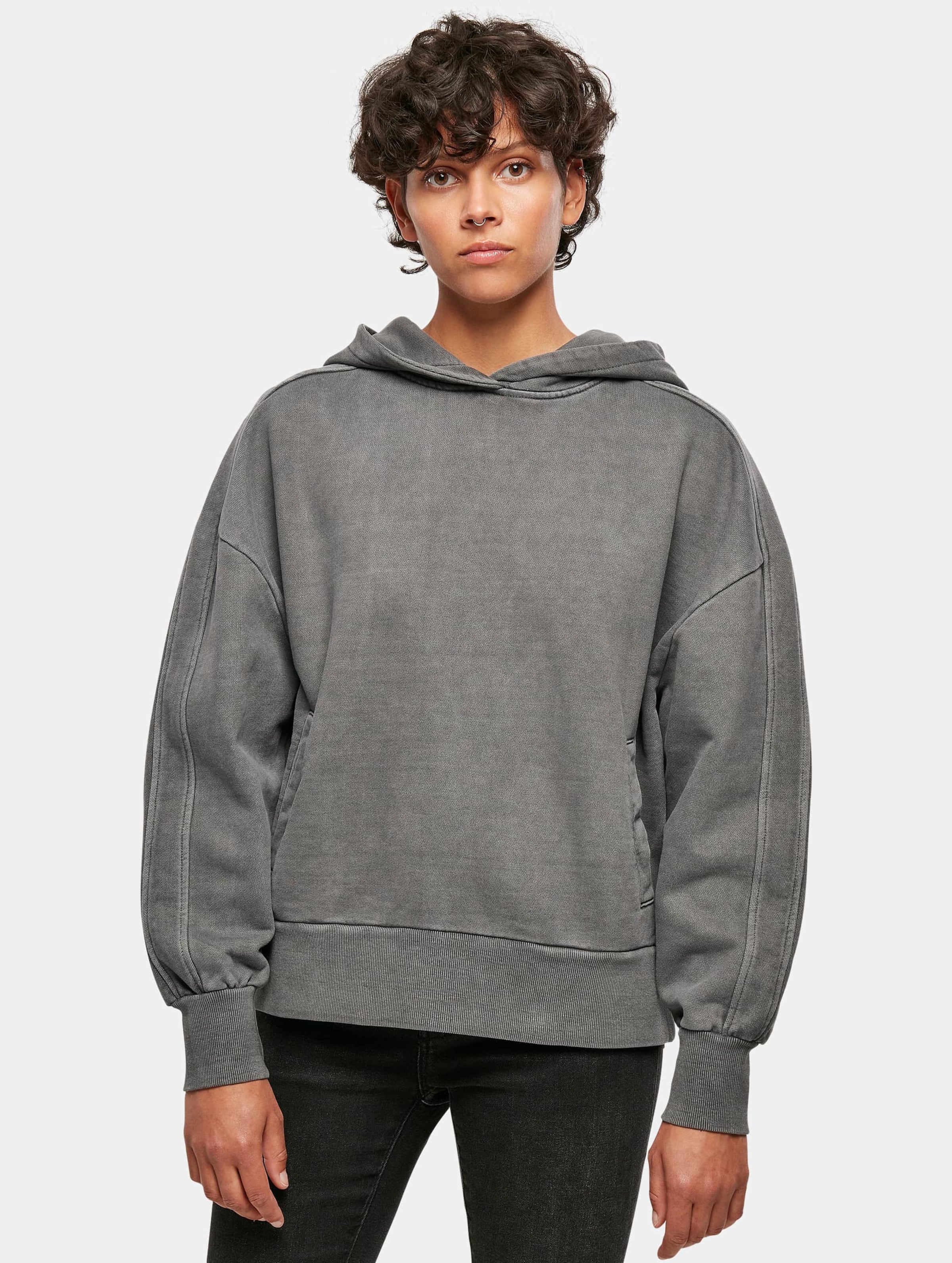 Urban Classics Ladies Heavy Terry Garment Dye Hoody