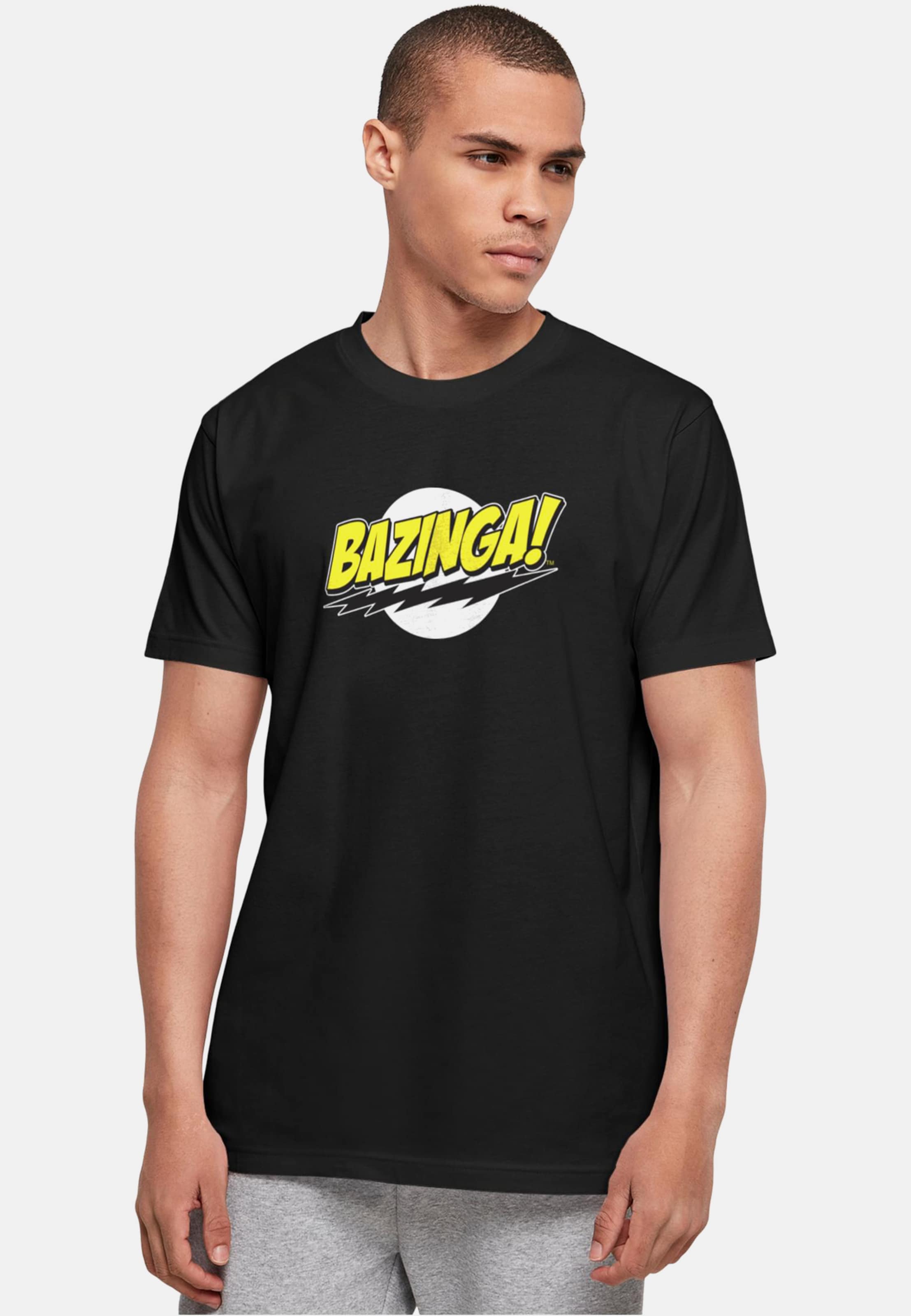 Absolute Cult Big Bang Theory - Bazinga Basic T-Shirt