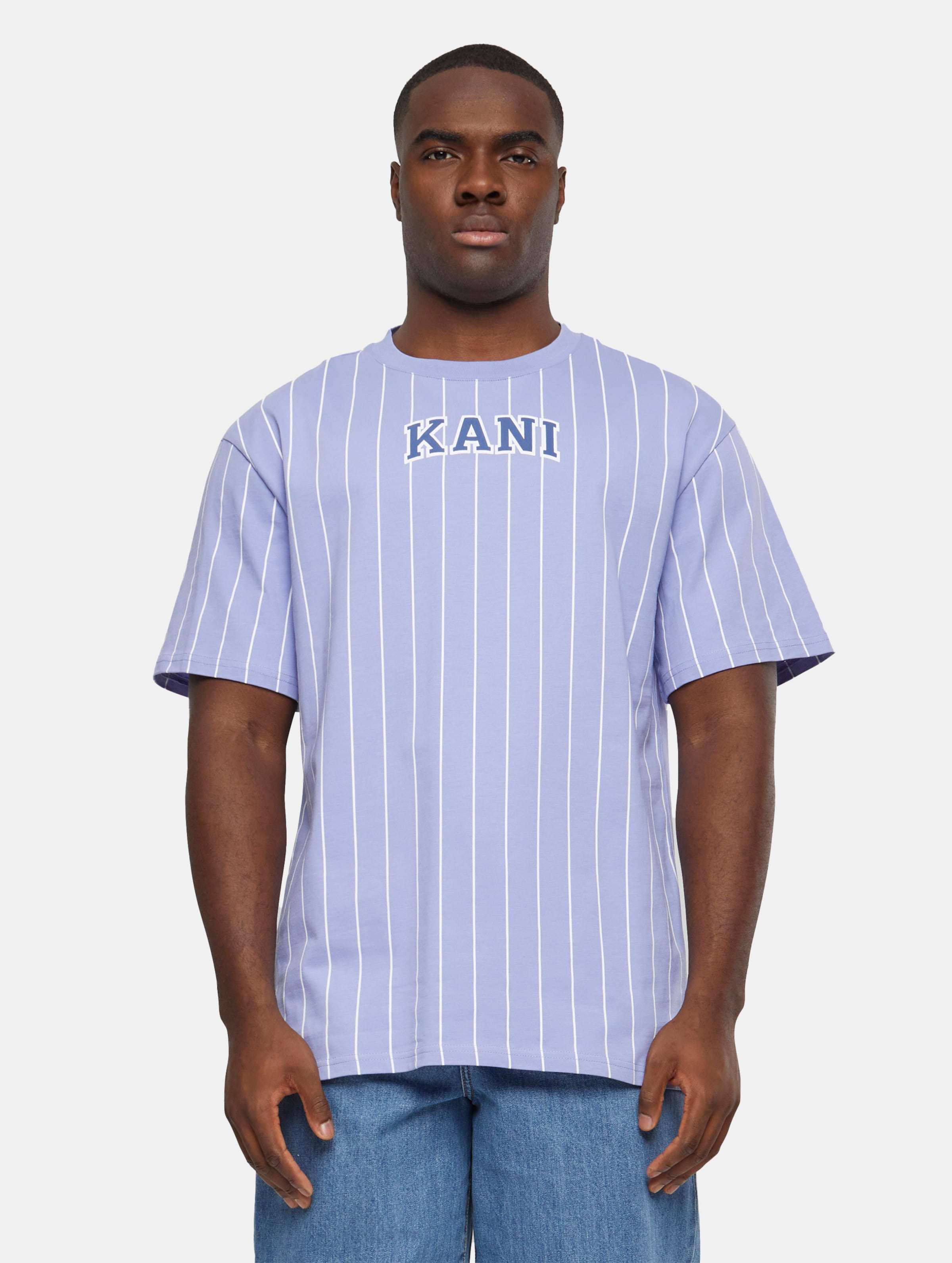 Karl Kani Small Serif Pinstripe T-Shirt