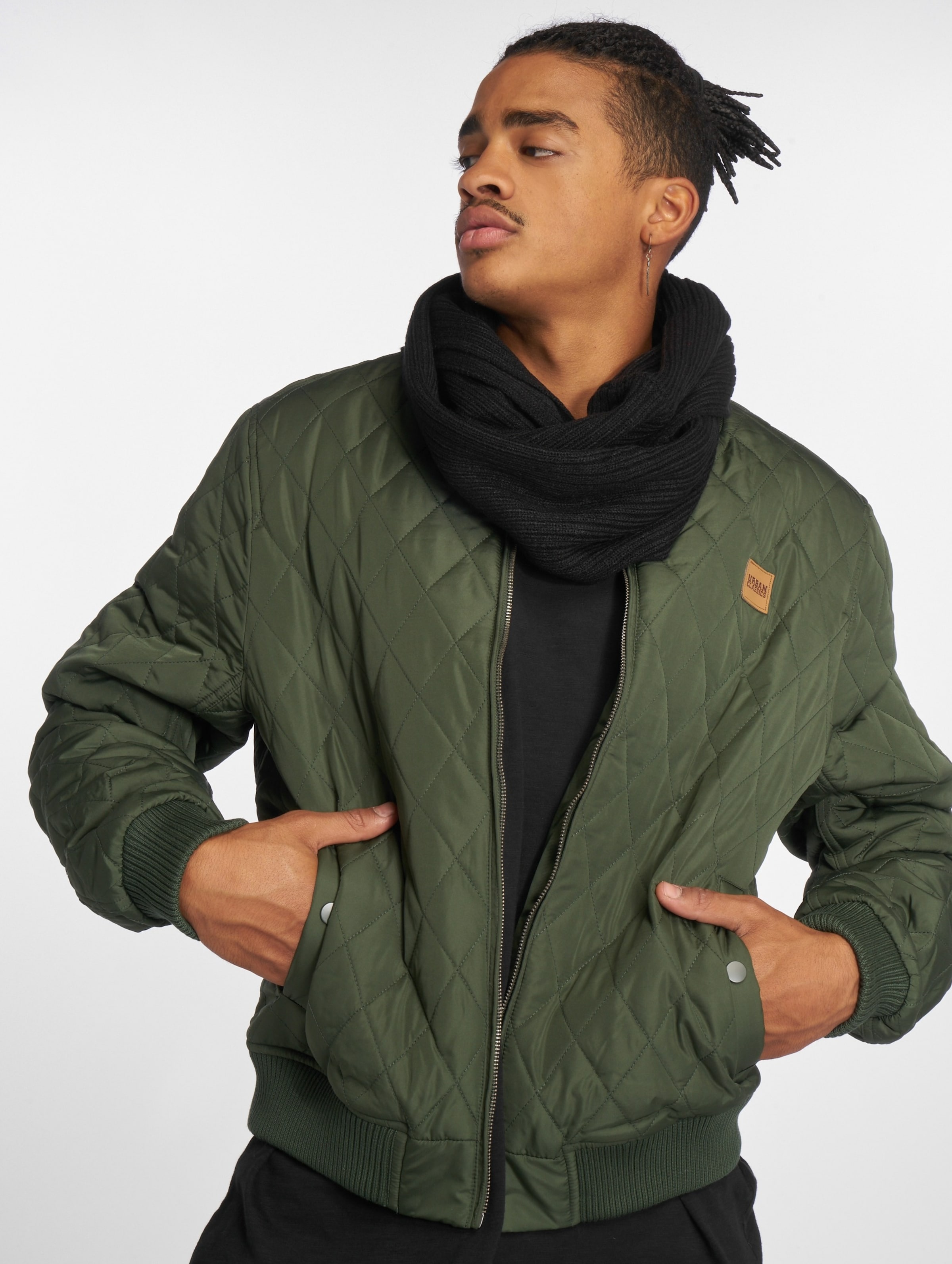 Urban Classics Diamond Quilt Nylon Jacket