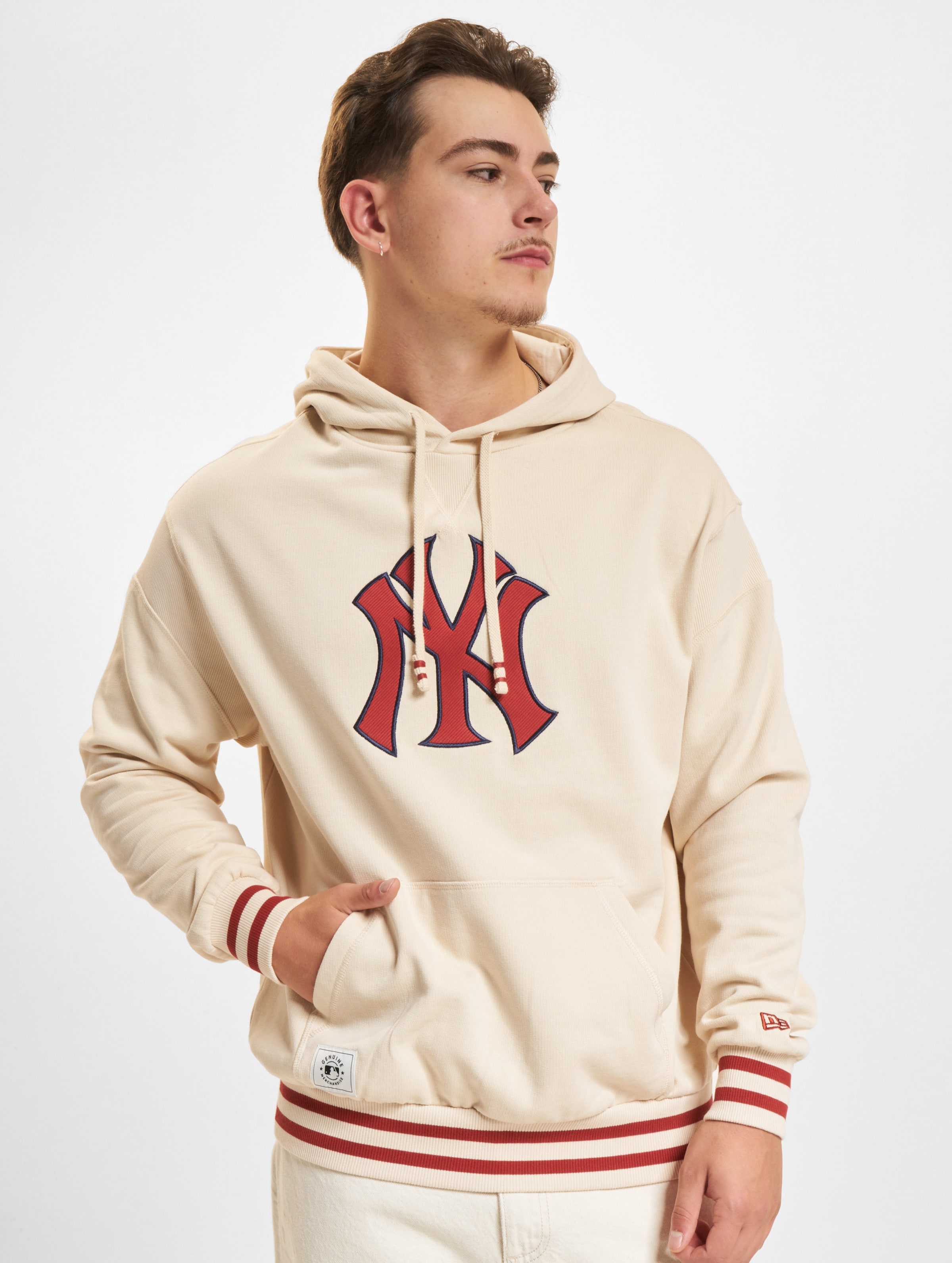 New Era MLB Rib Infill Oversize York Yankees Hoodie