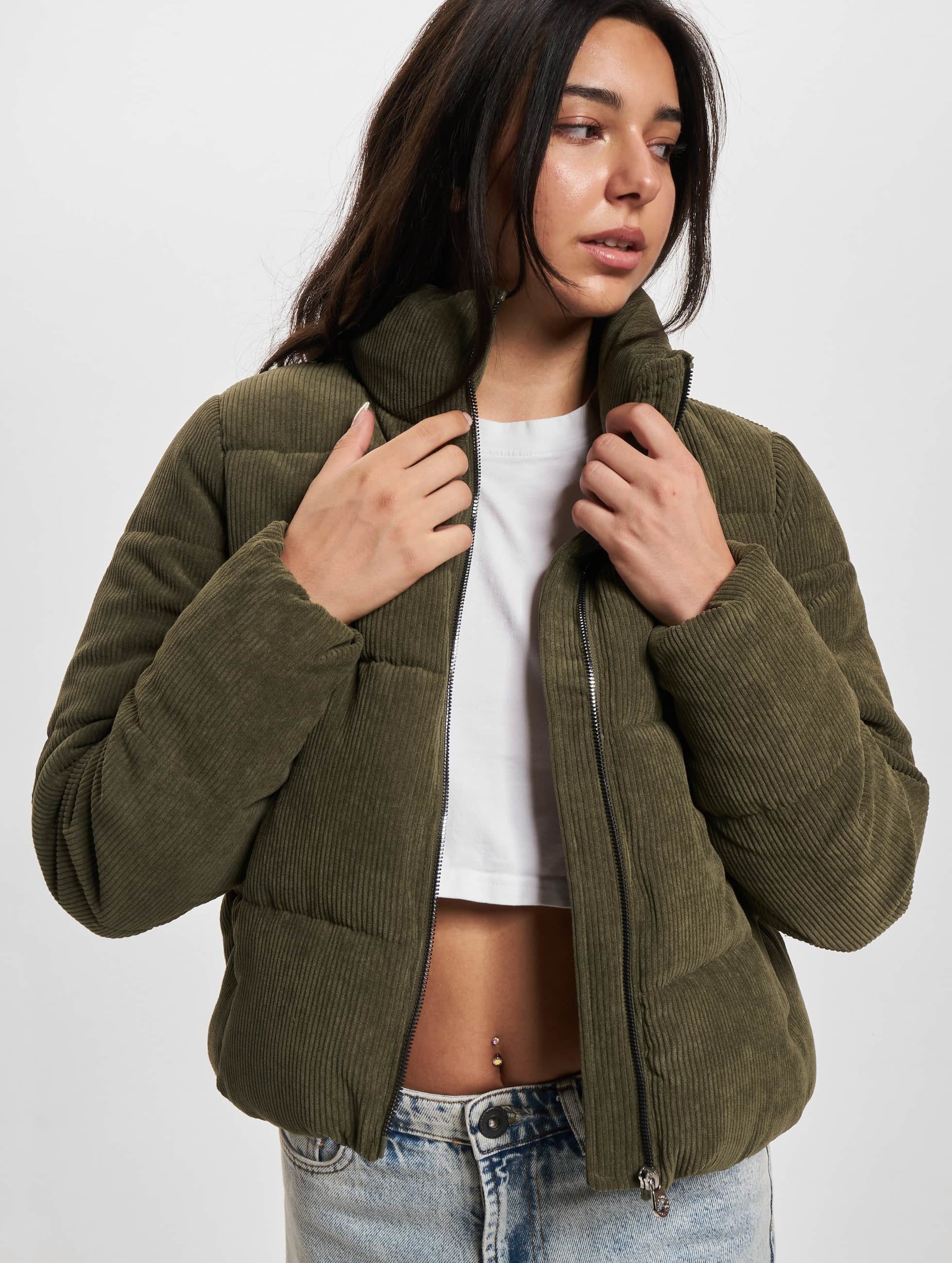 Only Newdolly Corduroy Puffer Jacket