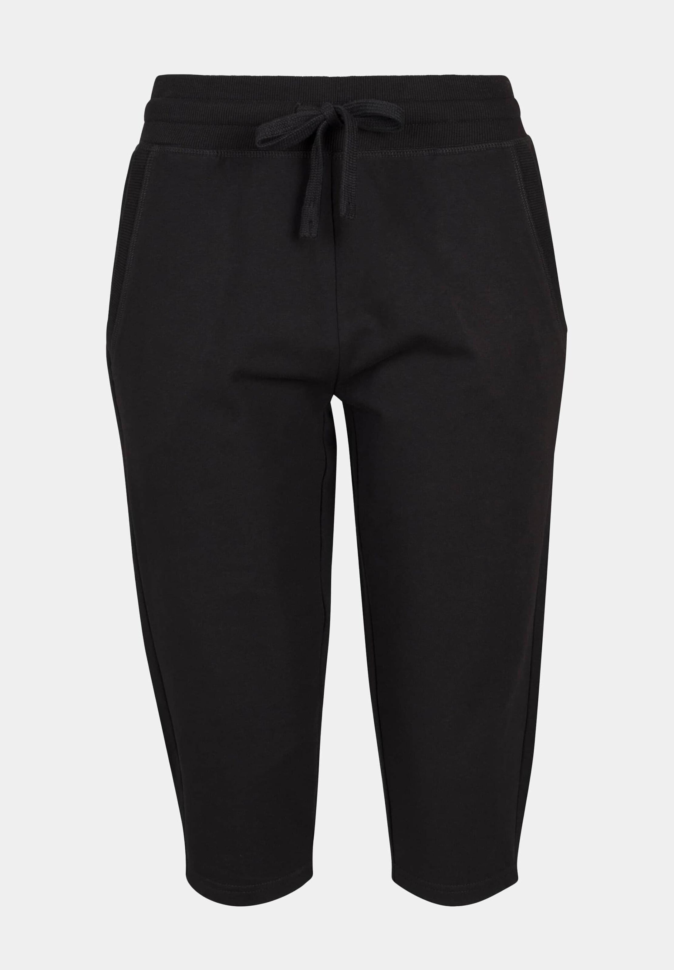 Build Your Brand Ladies Terry 3/4 Jogging Pants 2-Pack